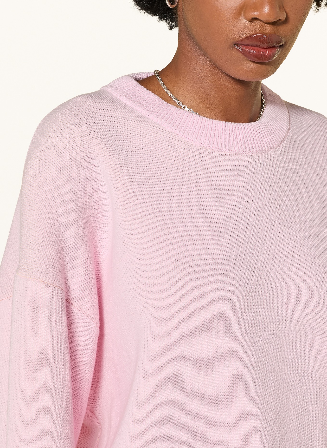 WRSTBHVR Pullover GARM: ROSA / HELLGELB