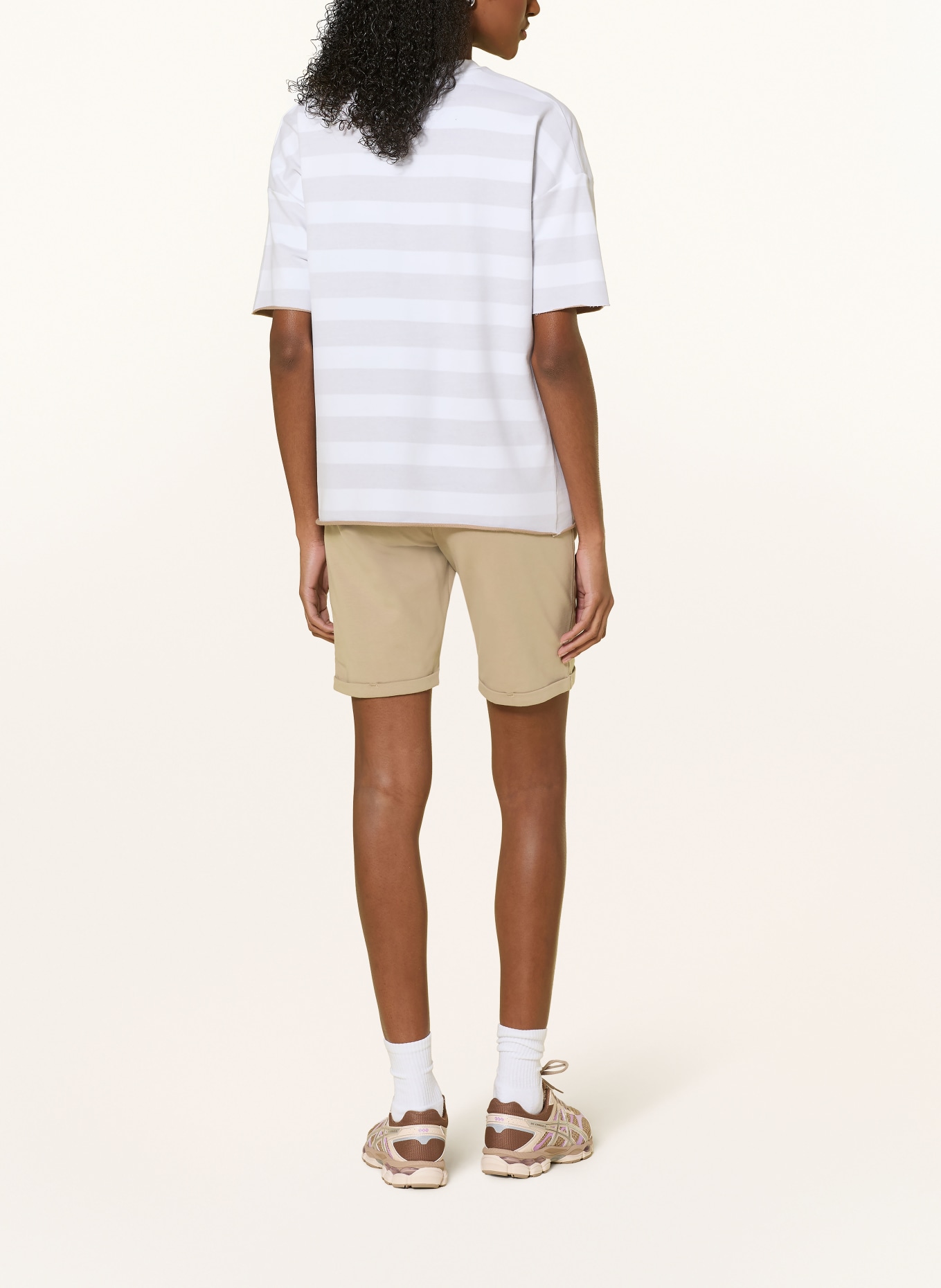 ELBSAND Sweat shorts BRINJANA: CAMEL
