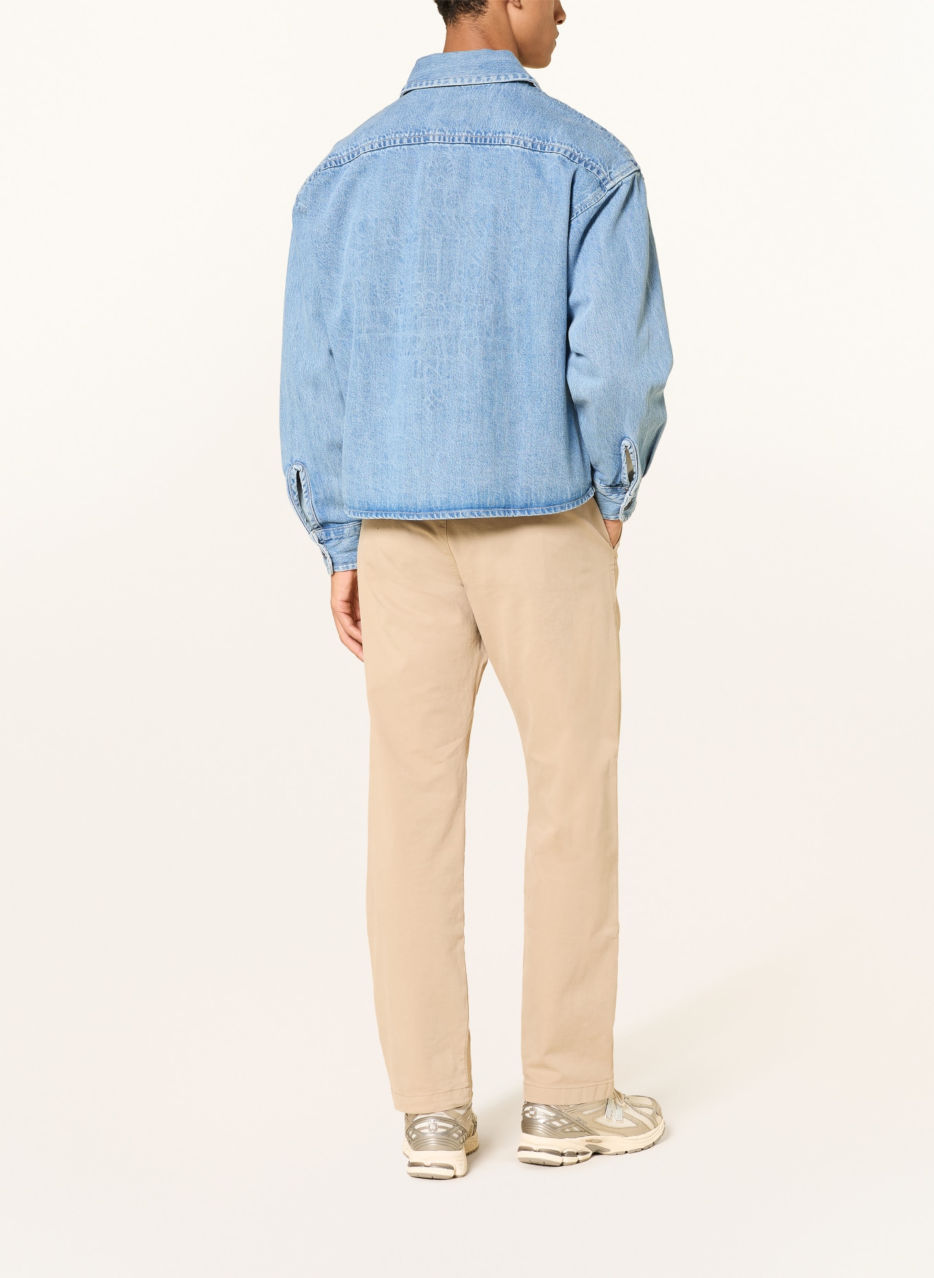NAPAPIJRI O-RAMBLER Denim Overshirt: BLUE