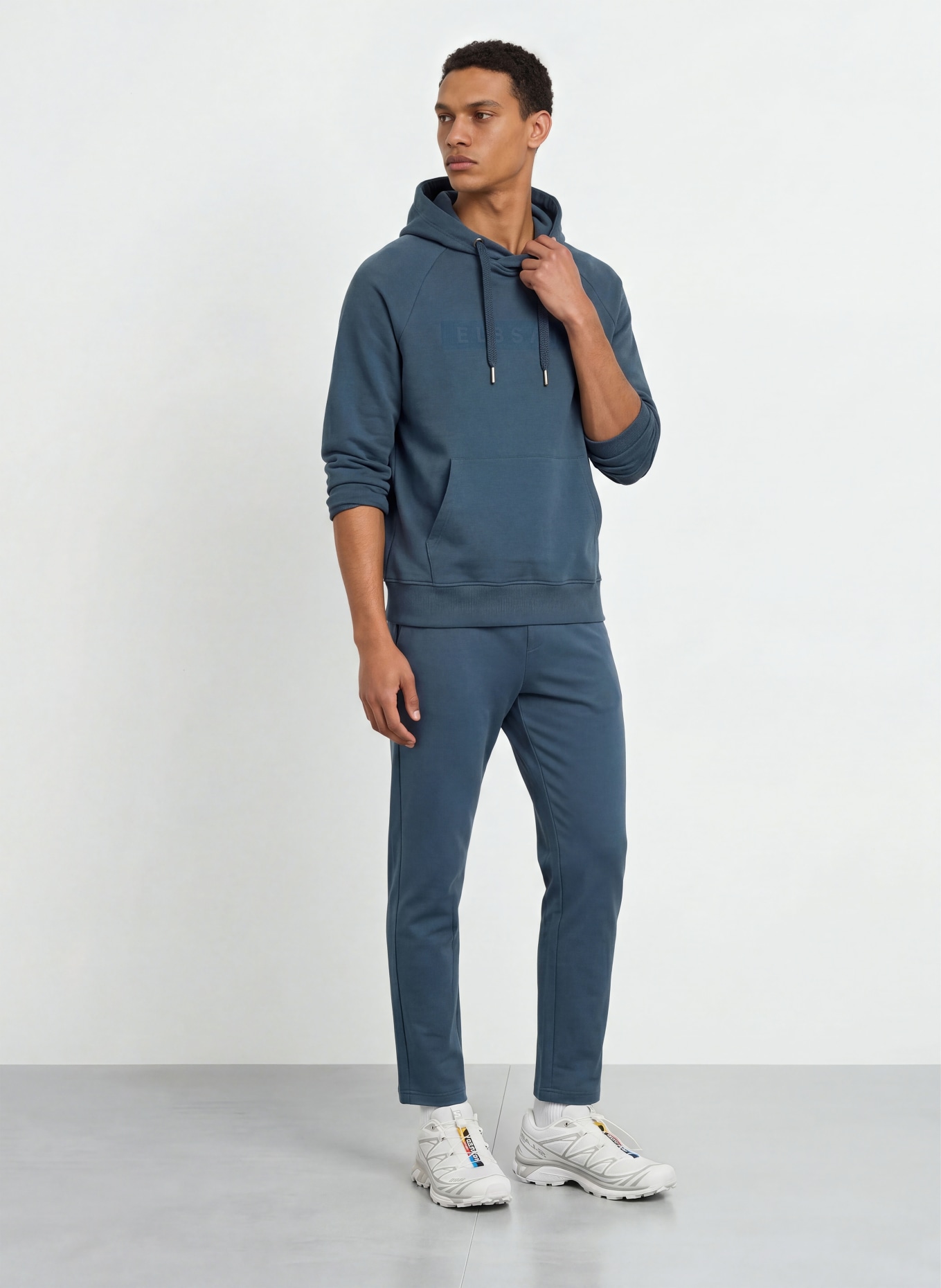 ELBSAND KIANO Hoodie: BLUE