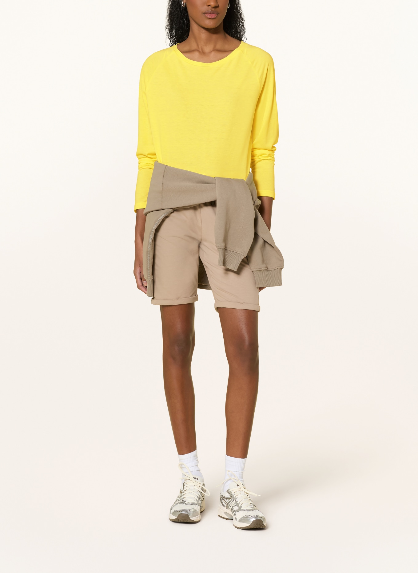 ELBSAND Long-sleeved TIRA: YELLOW