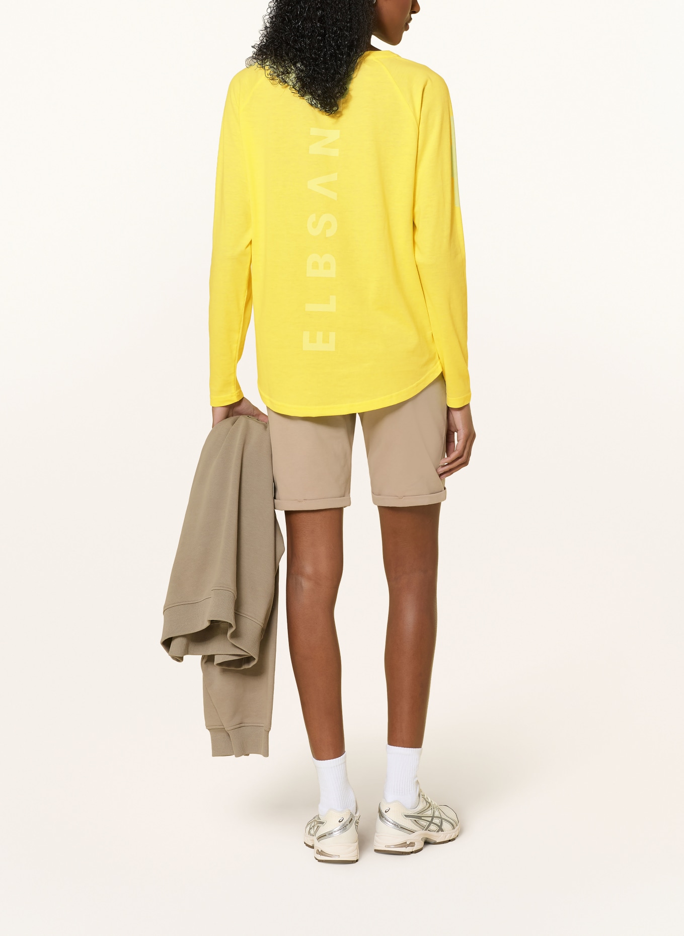 ELBSAND Long-sleeved TIRA: YELLOW