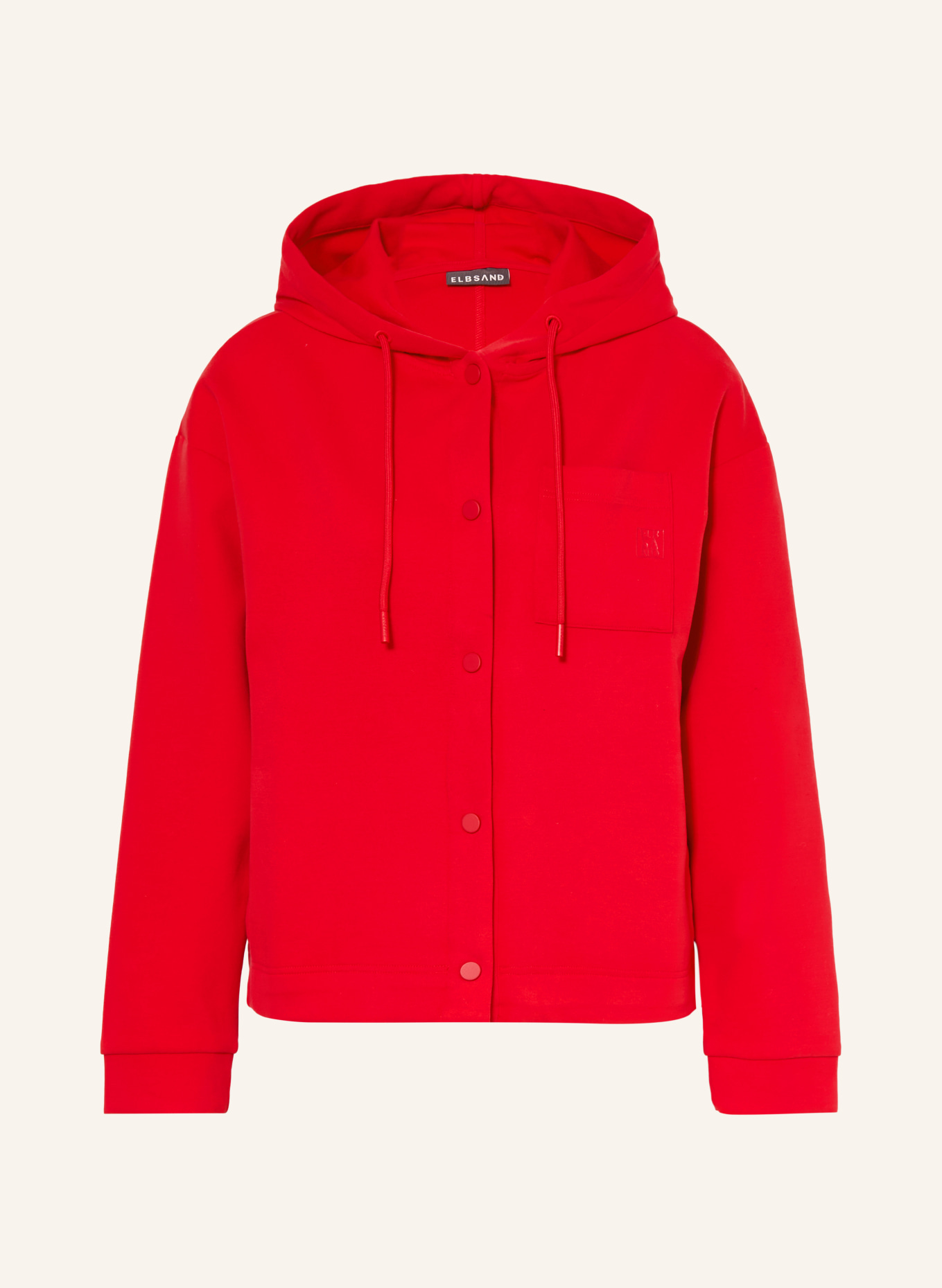 ELBSAND Sweatjacke TARJA: ROT