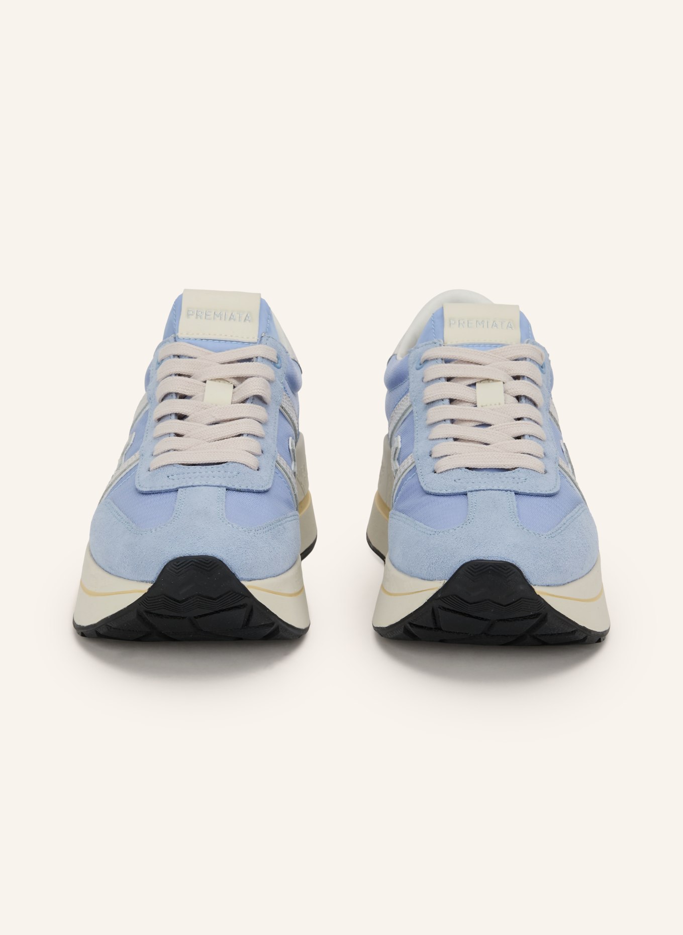 PREMIATA Sneaker  BETHCOIN: LIGHT BLUE / CREAM