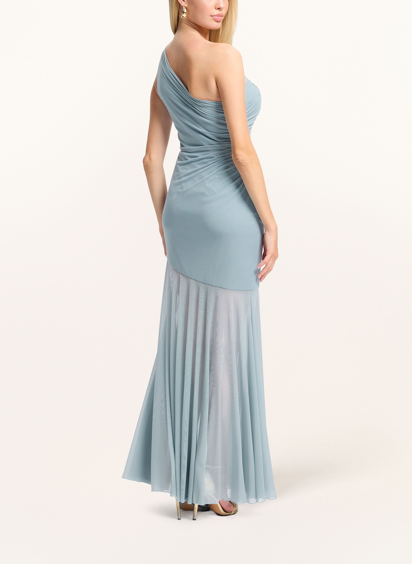 Hey Kyla Abendkleid mit Cut-out: HELLBLAU