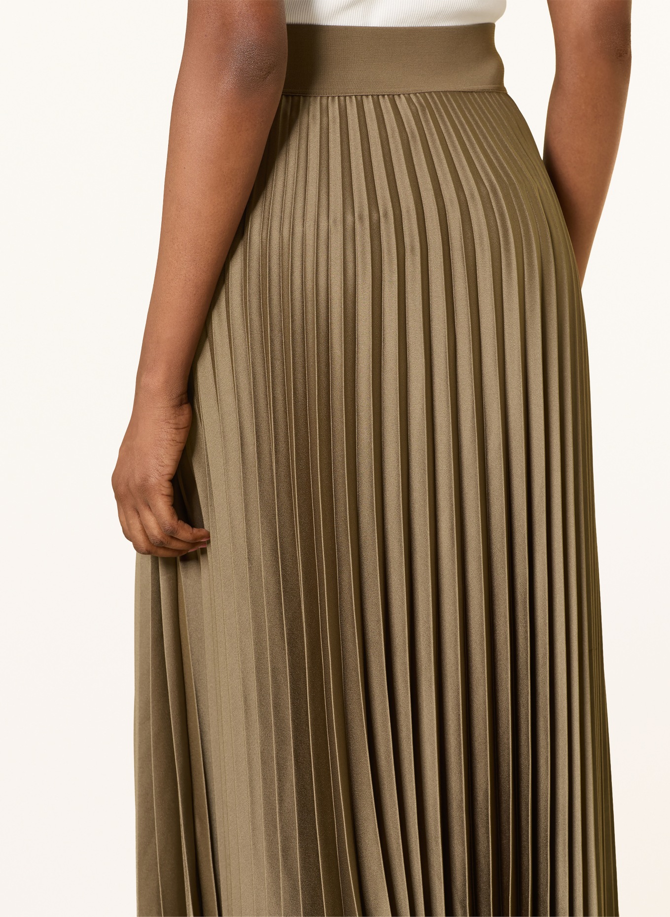 REISS Jupe plissée SEREN: VERT