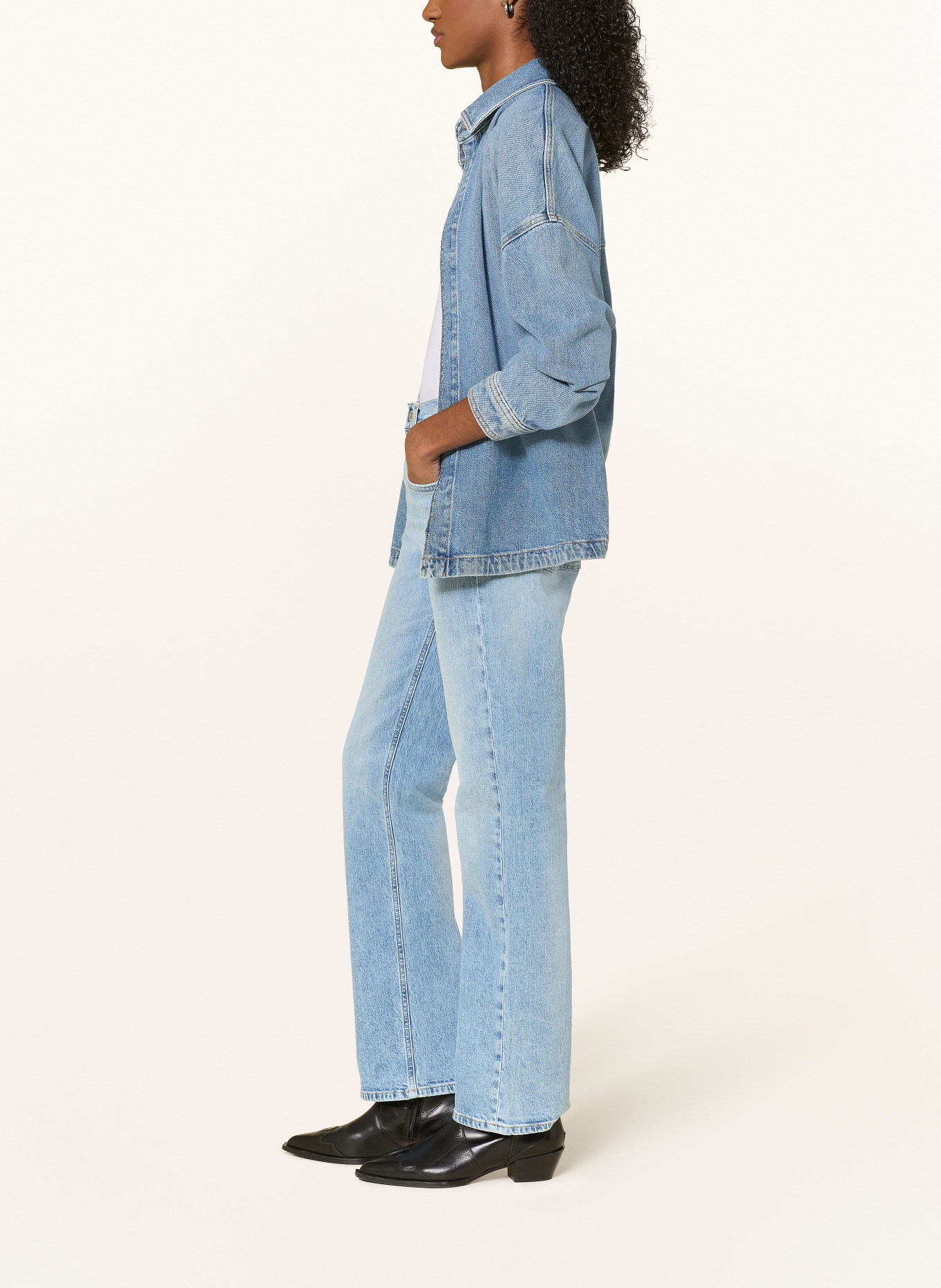 REPLAY Straight Jeans AKEME: 010 LIGHT BLUE