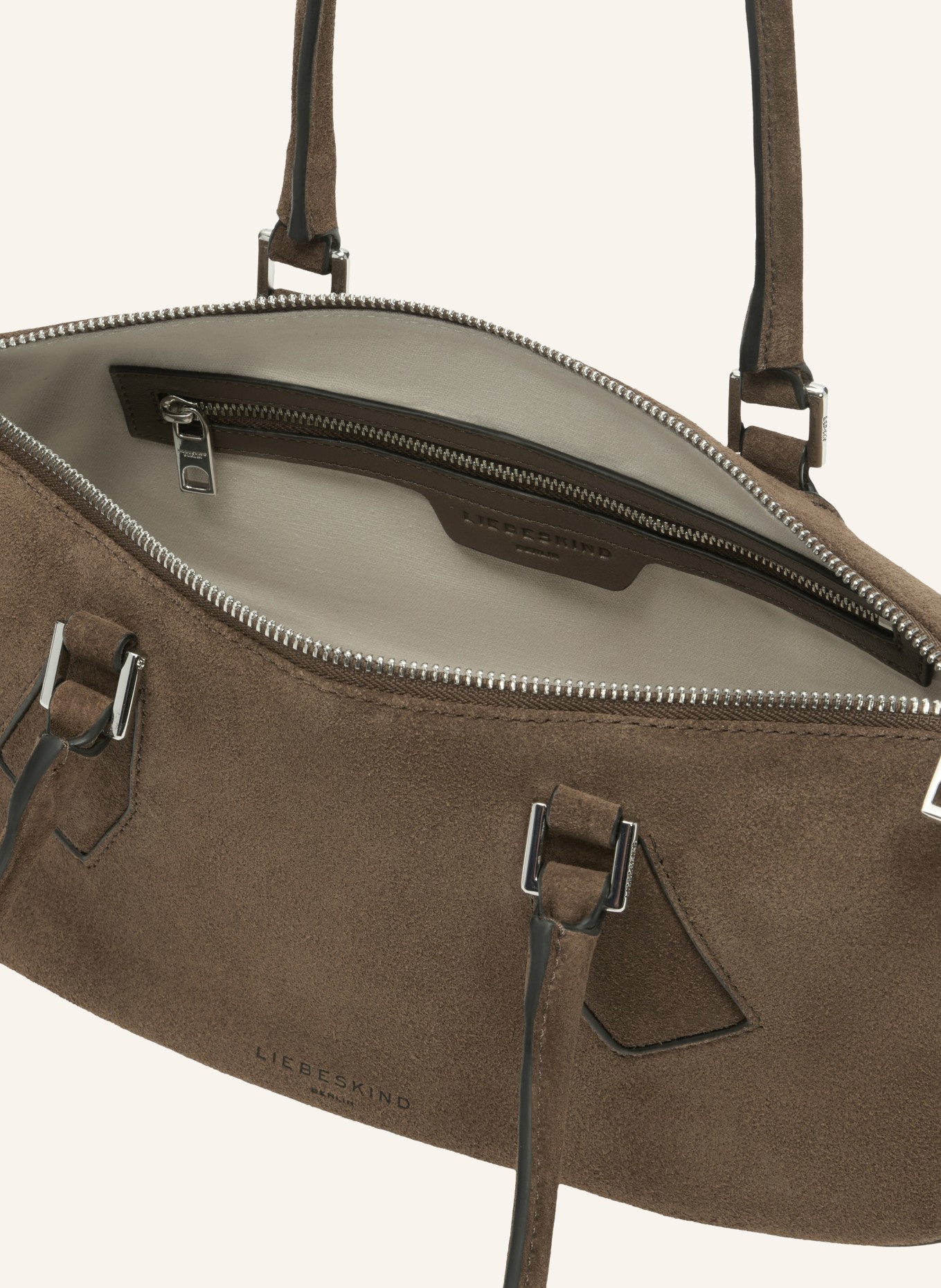 LIEBESKIND Schultertasche CECILE MEDIUM: DUNKELBRAUN