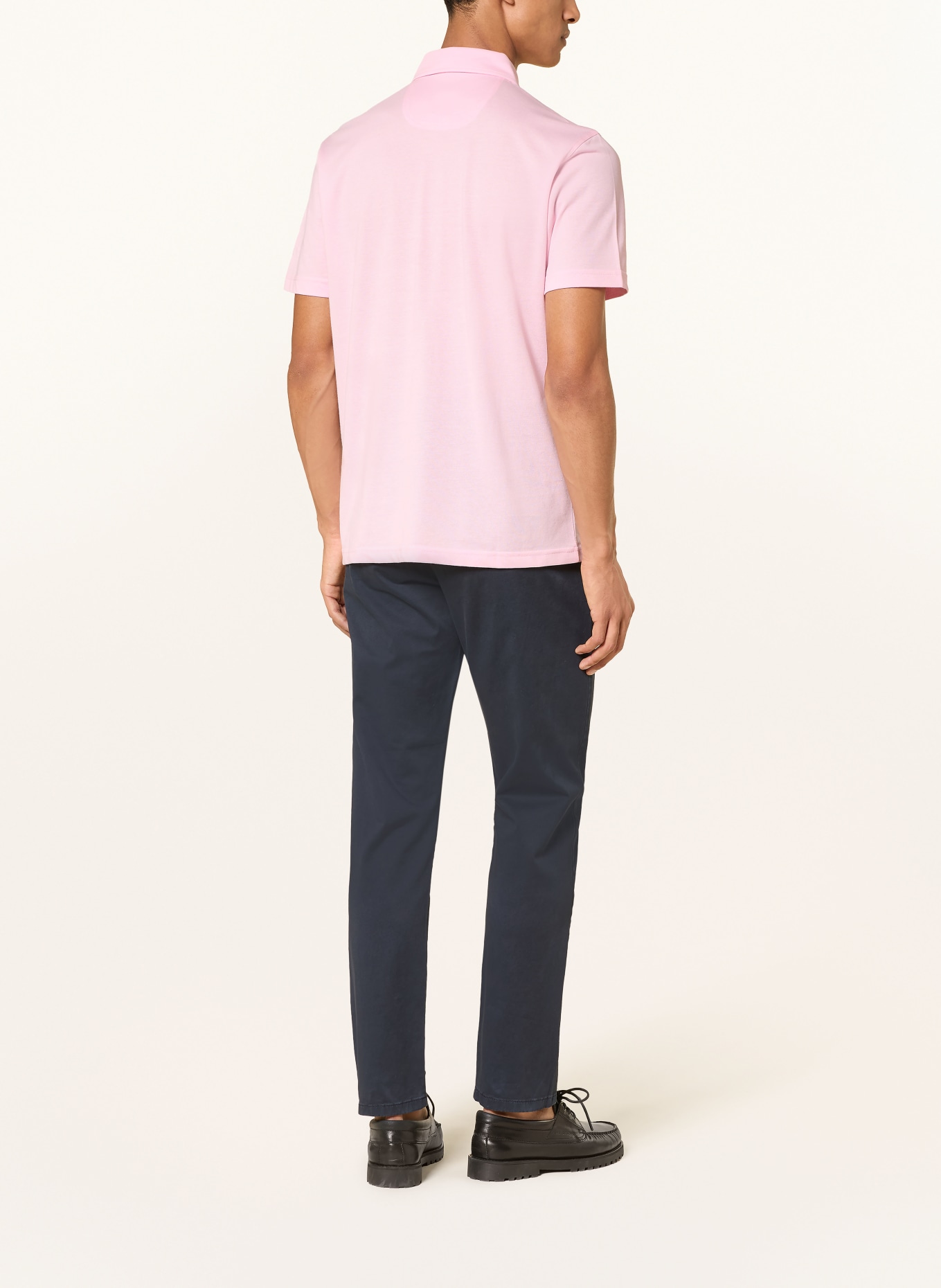 BRAX Piqué polo shirt PEPE: PINK