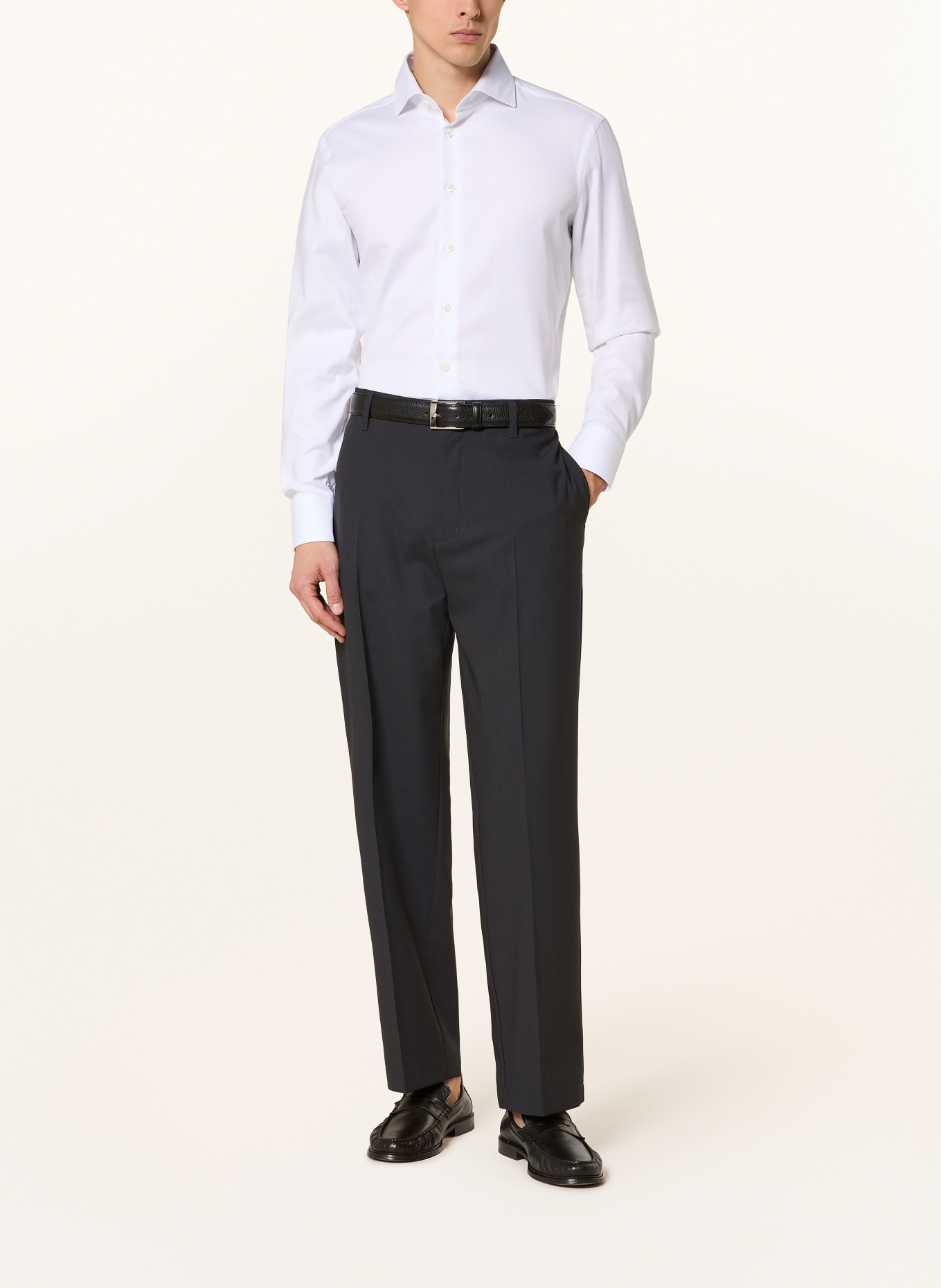 van Laack Overhemd VL-RIVARA-TF Tailor Fit: WIT