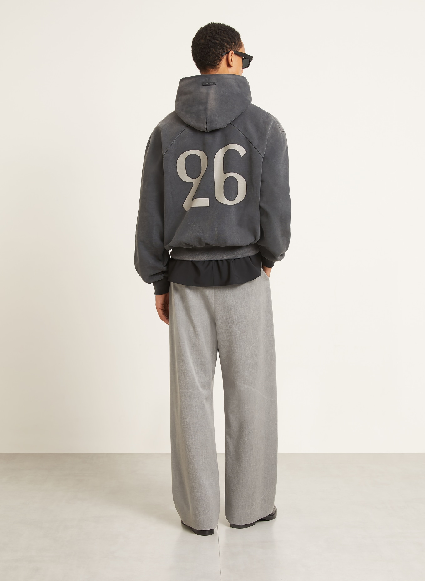 FEAR OF GOD Hoodie: DARK GRAY
