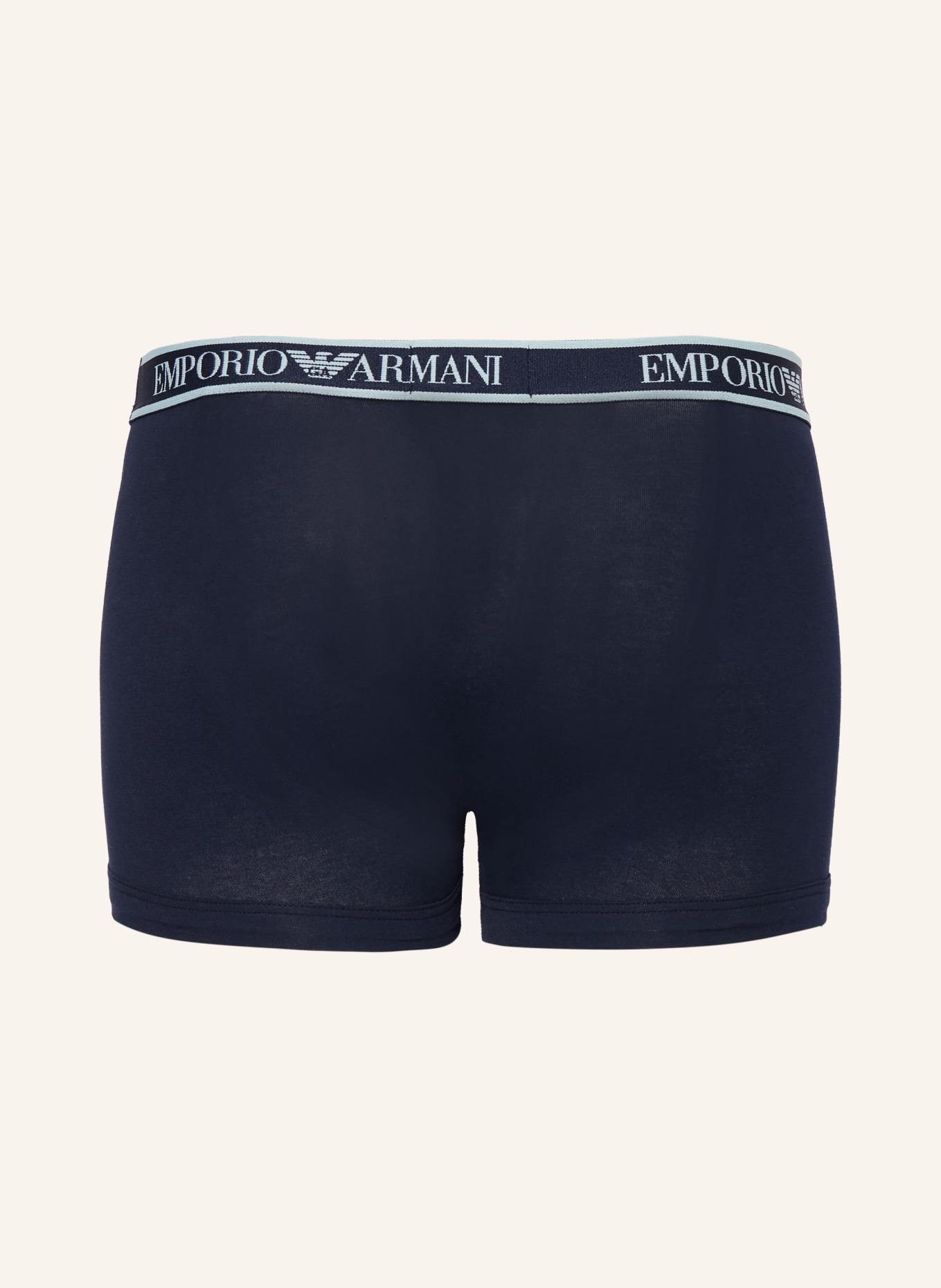 EMPORIO ARMANI 3er-Pack Boxershorts: DUNKELBLAU / ROSA / HELLROT