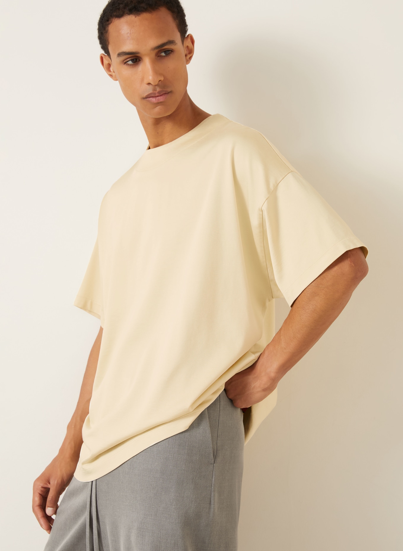FEAR OF GOD Oversized shirt: ECRU