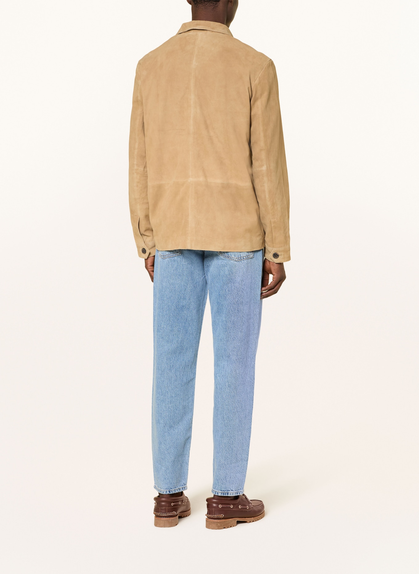 MOS MOSH Gallery Lederjacke MMGCONOR: CAMEL