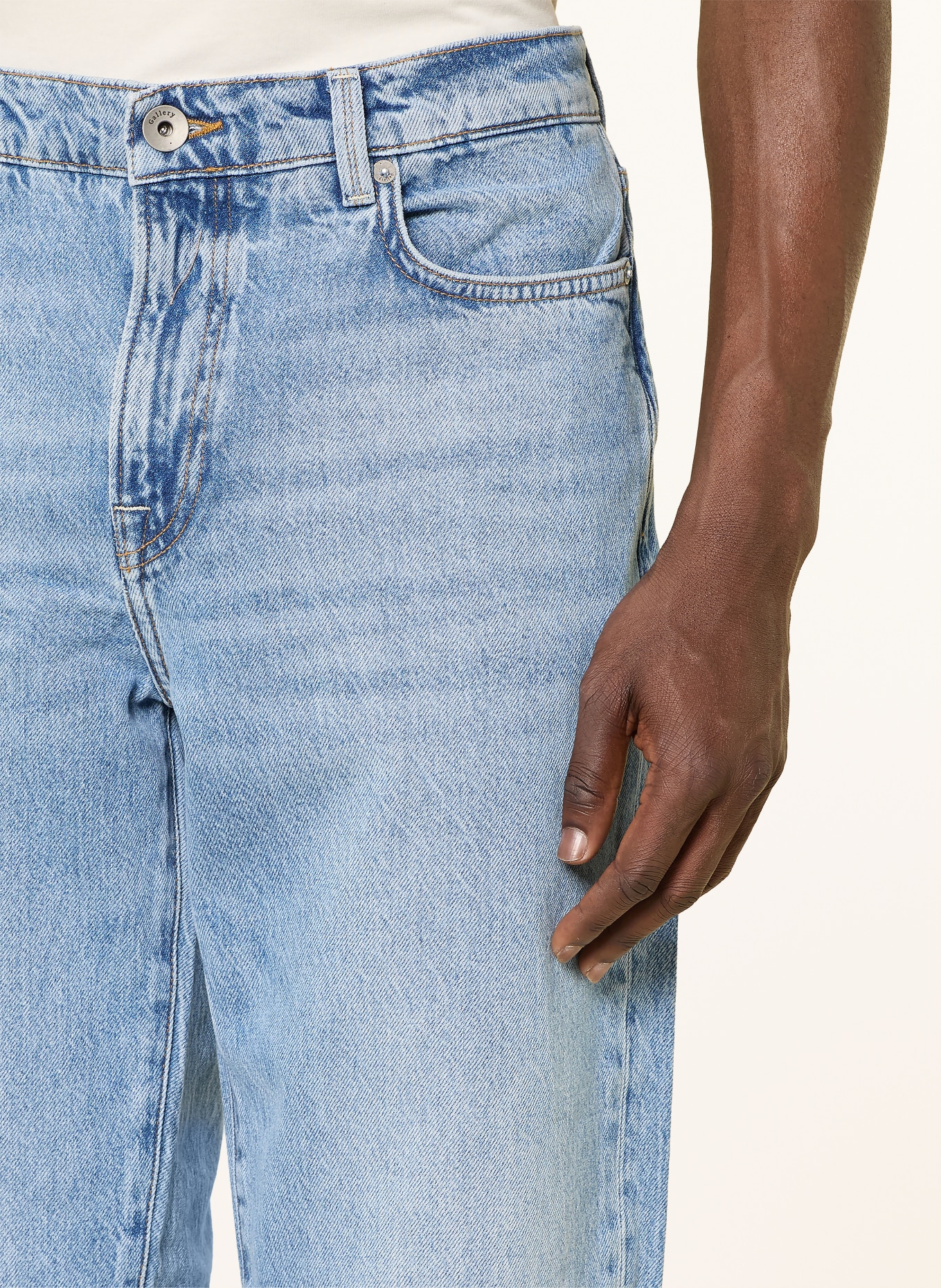 MOS MOSH Gallery Jeans MMGSTEVE Regular Fit: 405 LIGHT BLUE DENIM