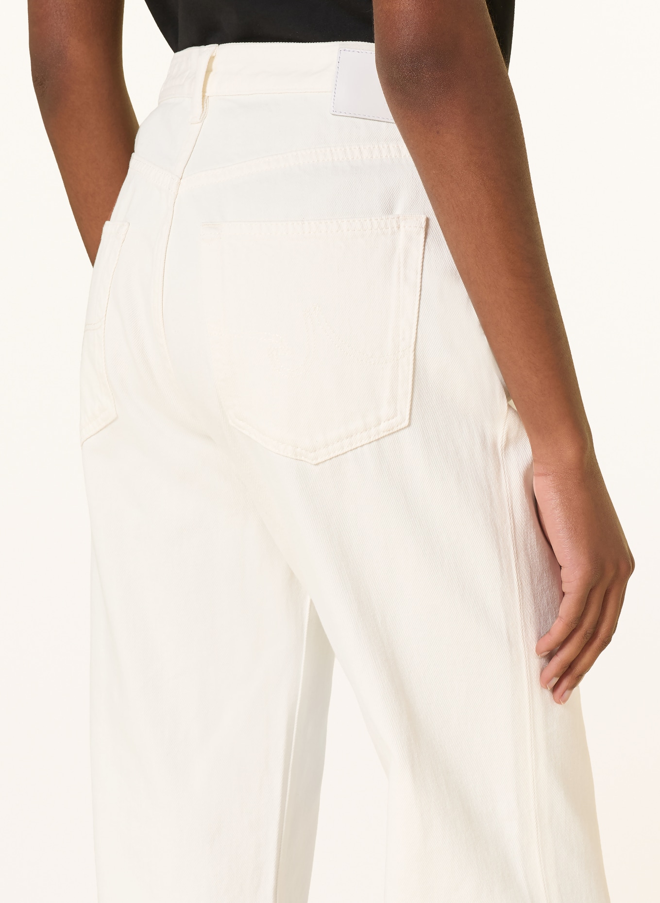 AG Jeans Straight-leg jeans BRINLEY: MARS MARSHMALLOW