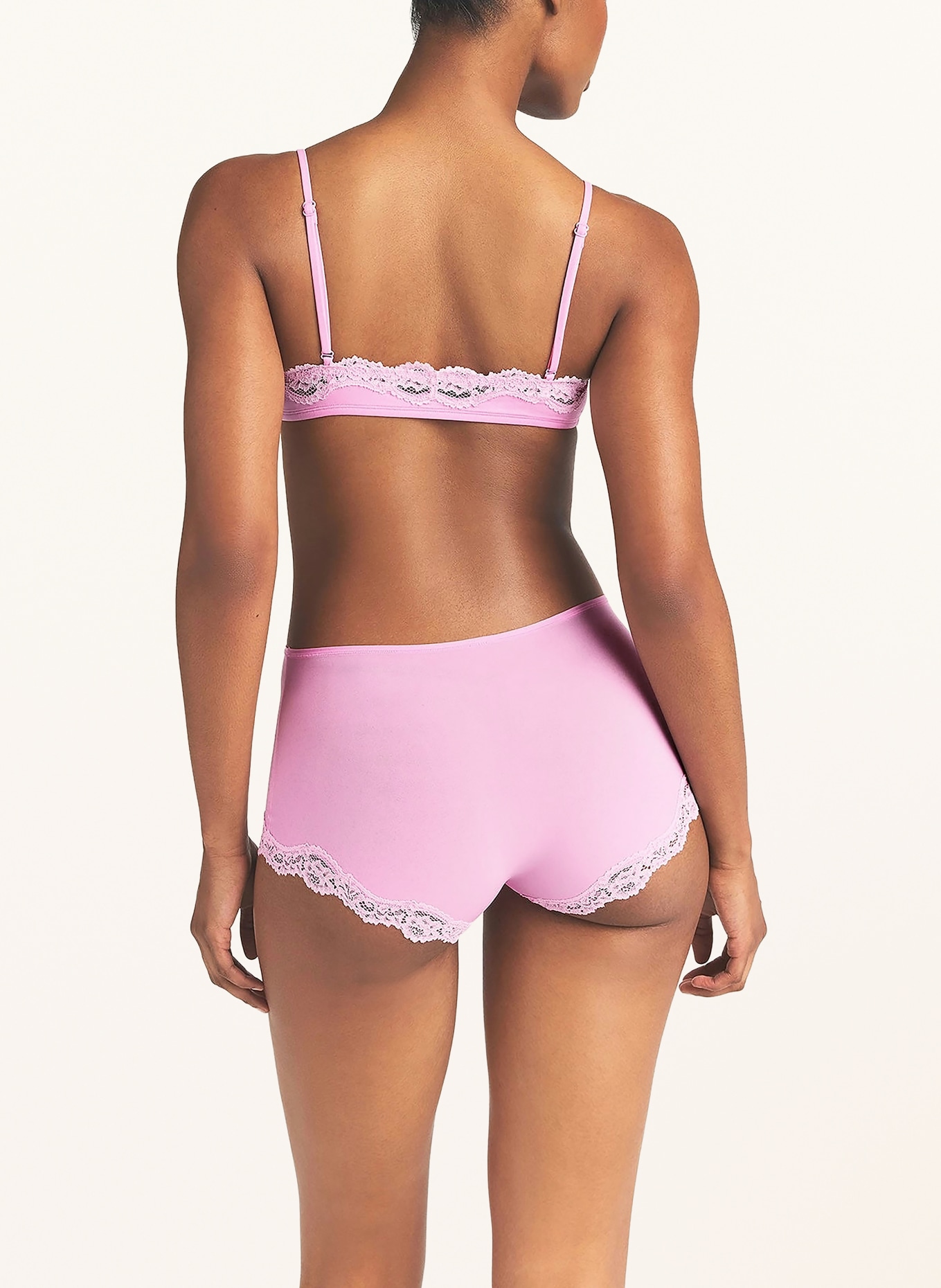 SKIMS Kalhotky FITS EVERBODY LACE: BUBBLEGUM TONAL