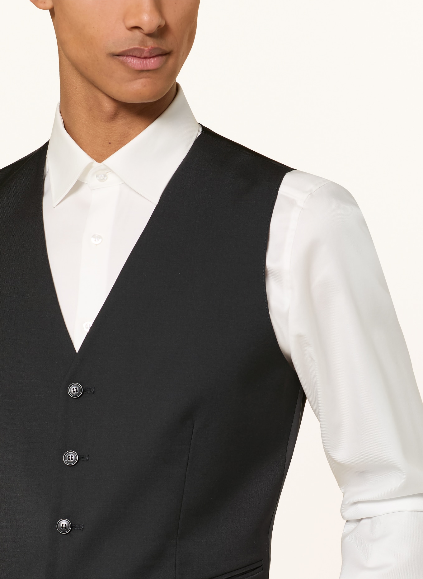 TIGER OF SWEDEN Jakkevest WINSTON Extra Slim Fit: 050 BLACK