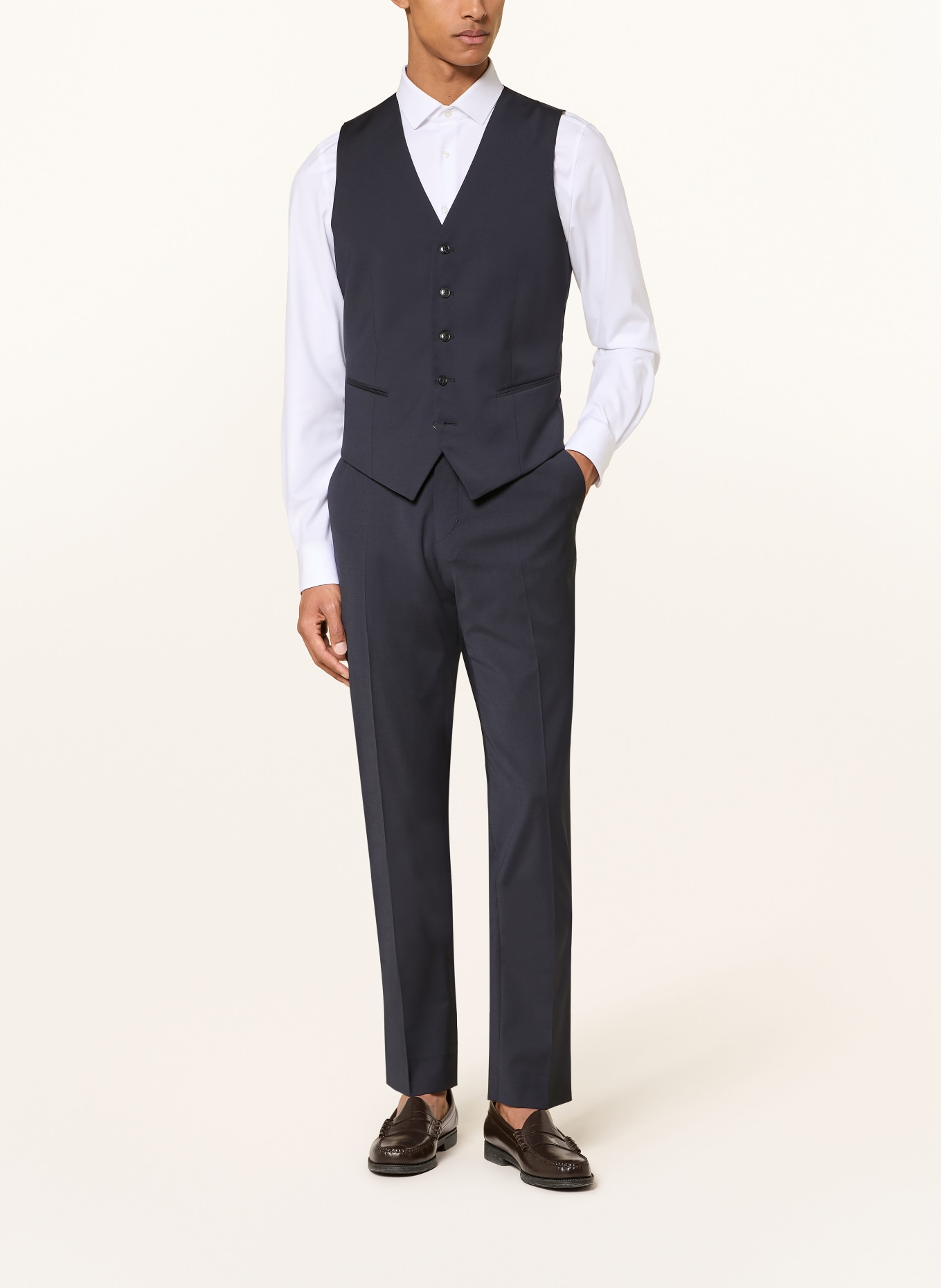 TIGER OF SWEDEN Jakkevest WINSTON Extra Slim Fit: 09C Dark Ink