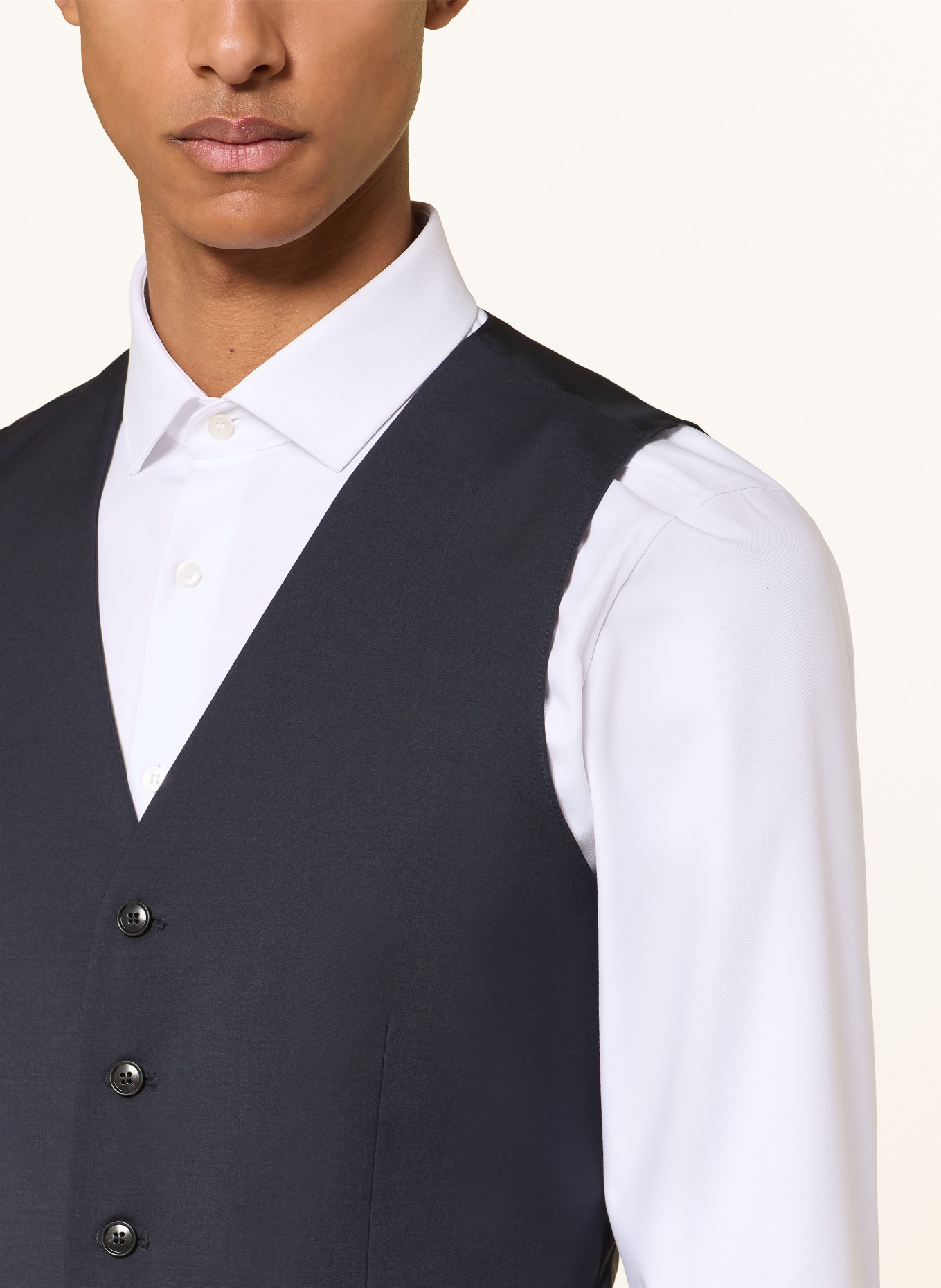 TIGER OF SWEDEN Jakkevest WINSTON Extra Slim Fit: 09C Dark Ink