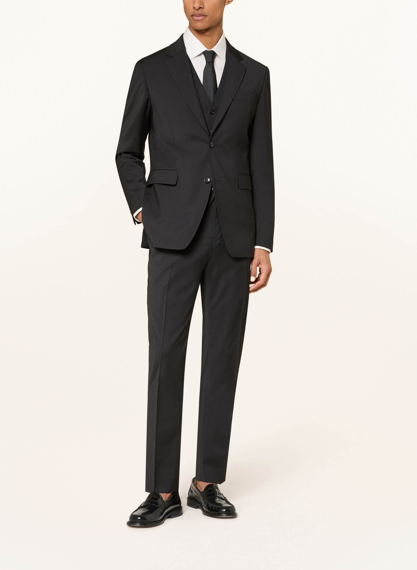 TIGER OF SWEDEN Veste de costume JUSTINS coupe extra slim: 050 BLACK
