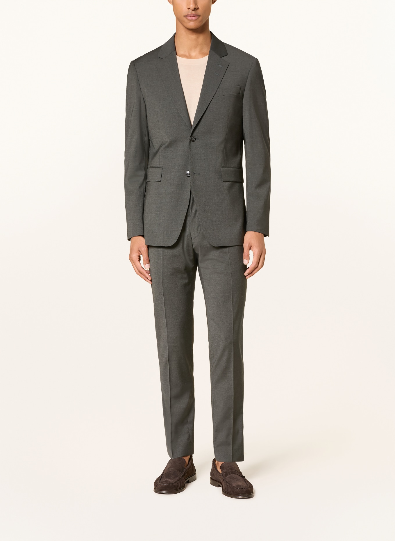 TIGER OF SWEDEN Kavaj JUSTINS Extra Slim Fit: 4CC Olive Extreme