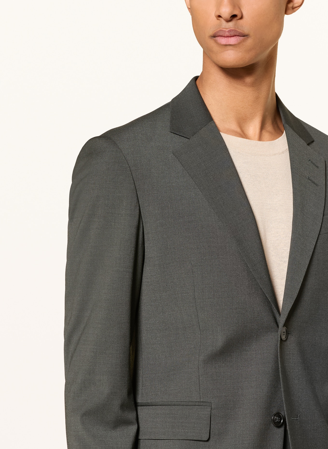 TIGER OF SWEDEN Kavaj JUSTINS Extra Slim Fit: 4CC Olive Extreme