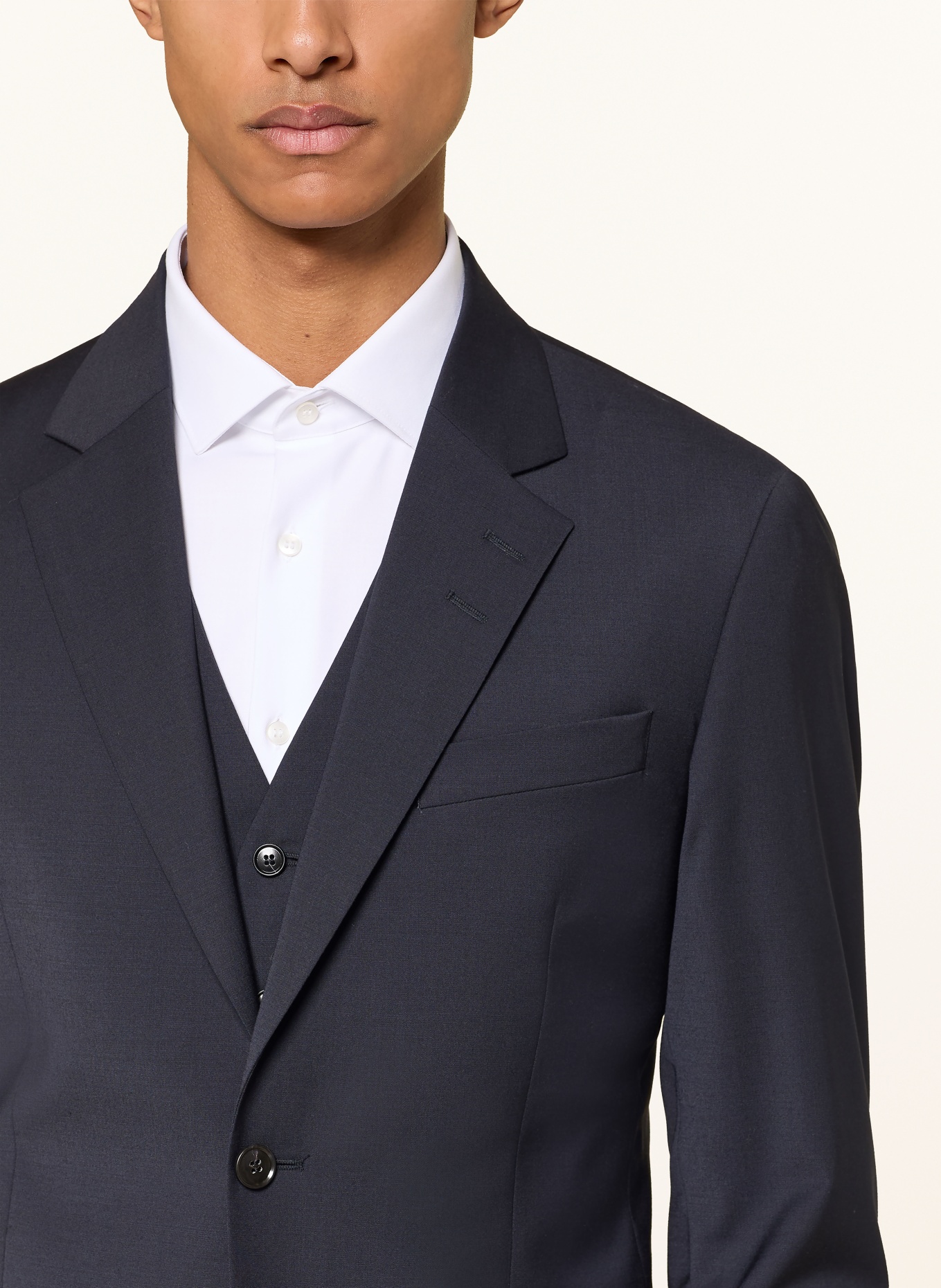 TIGER OF SWEDEN Veste de costume JUSTINS coupe extra slim: 09C Dark Ink