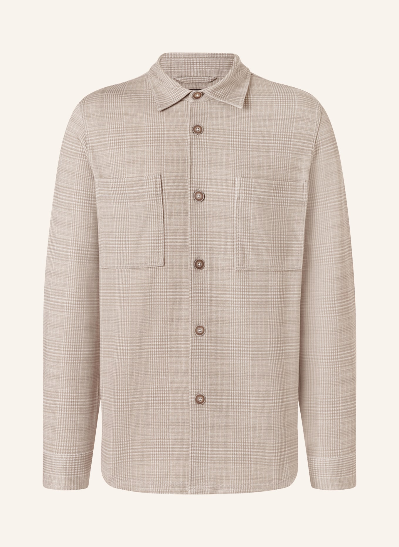 MAERZ MUENCHEN Overshirt: BEIGE / ECRU