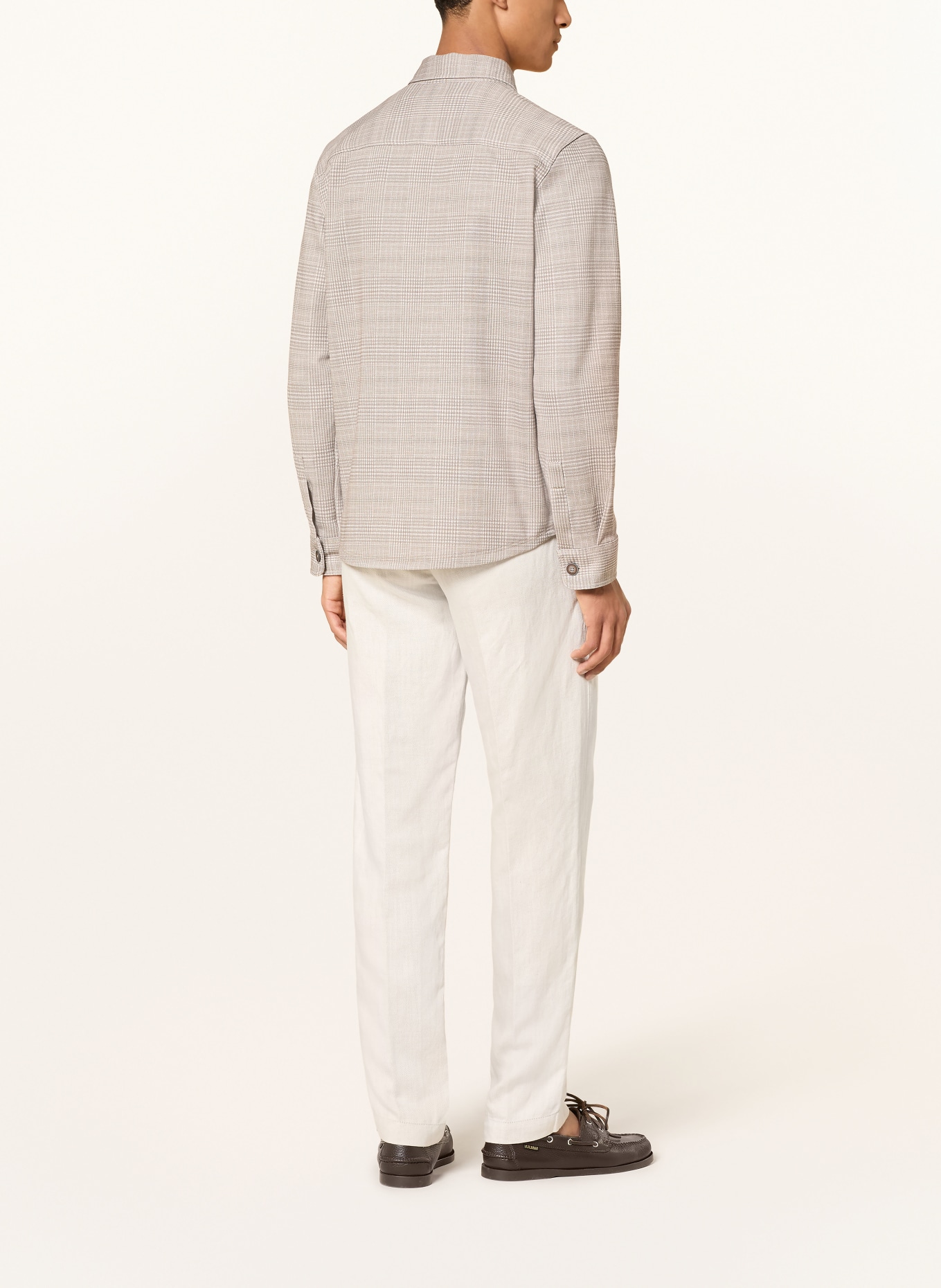 MAERZ MUENCHEN Overshirt: BEIGE / ECRU