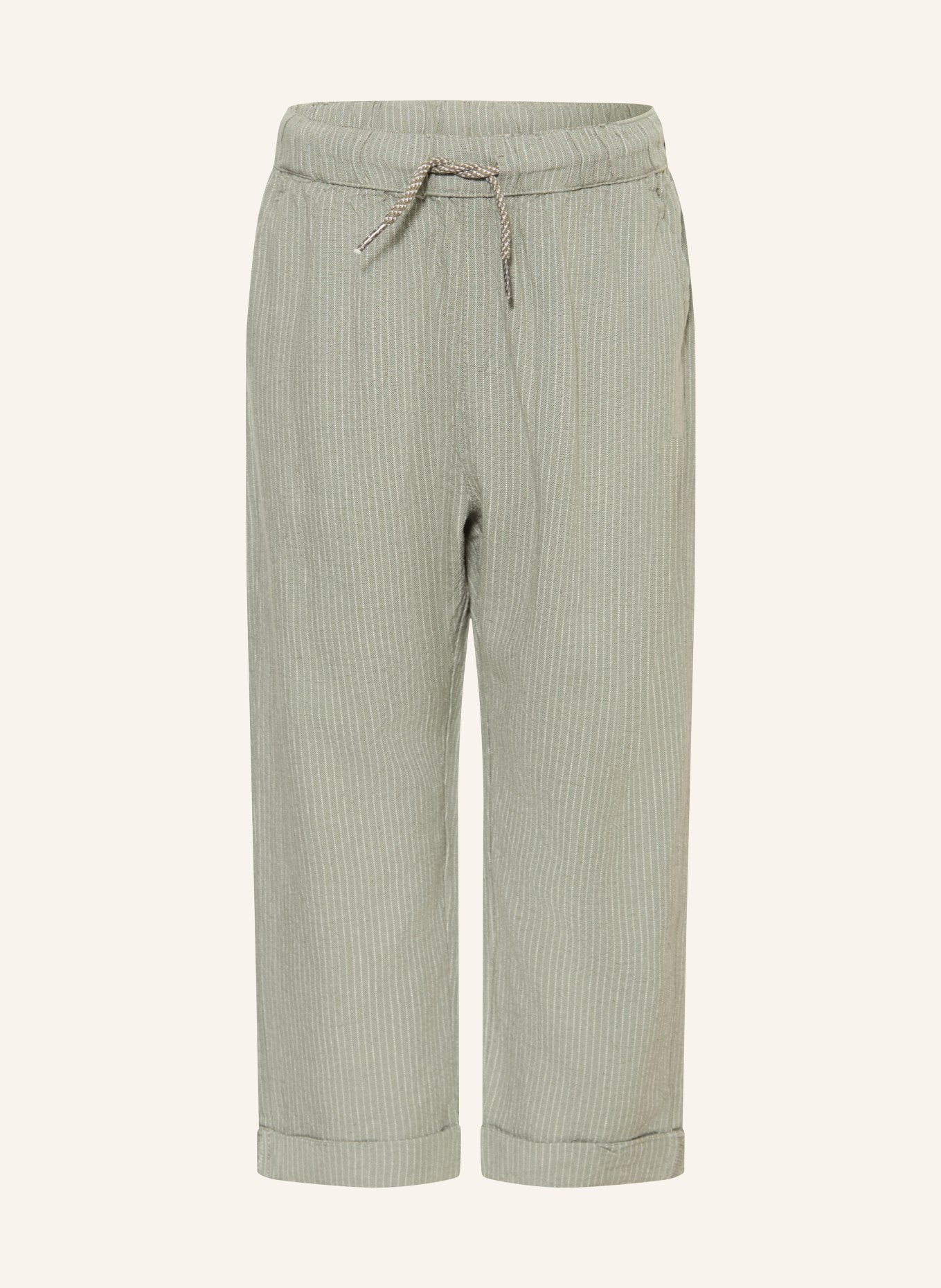 HUST and CLAIRE HCGARRY Pants: OLIVE / WHITE