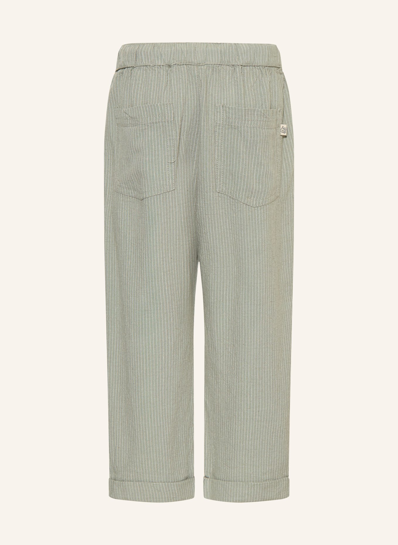 HUST and CLAIRE HCGARRY Pants: OLIVE / WHITE