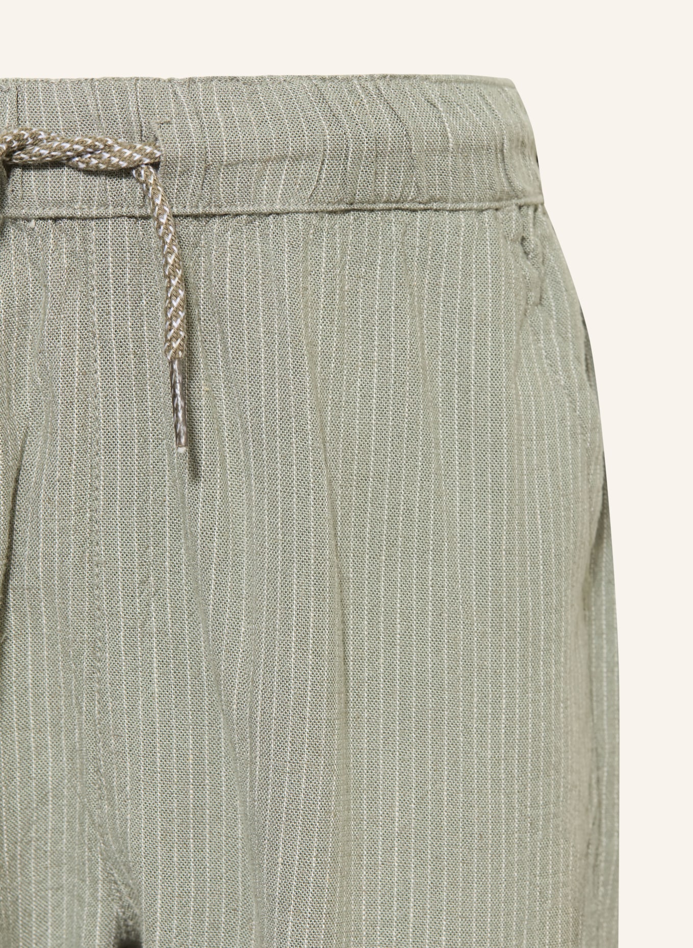 HUST and CLAIRE HCGARRY Pants: OLIVE / WHITE