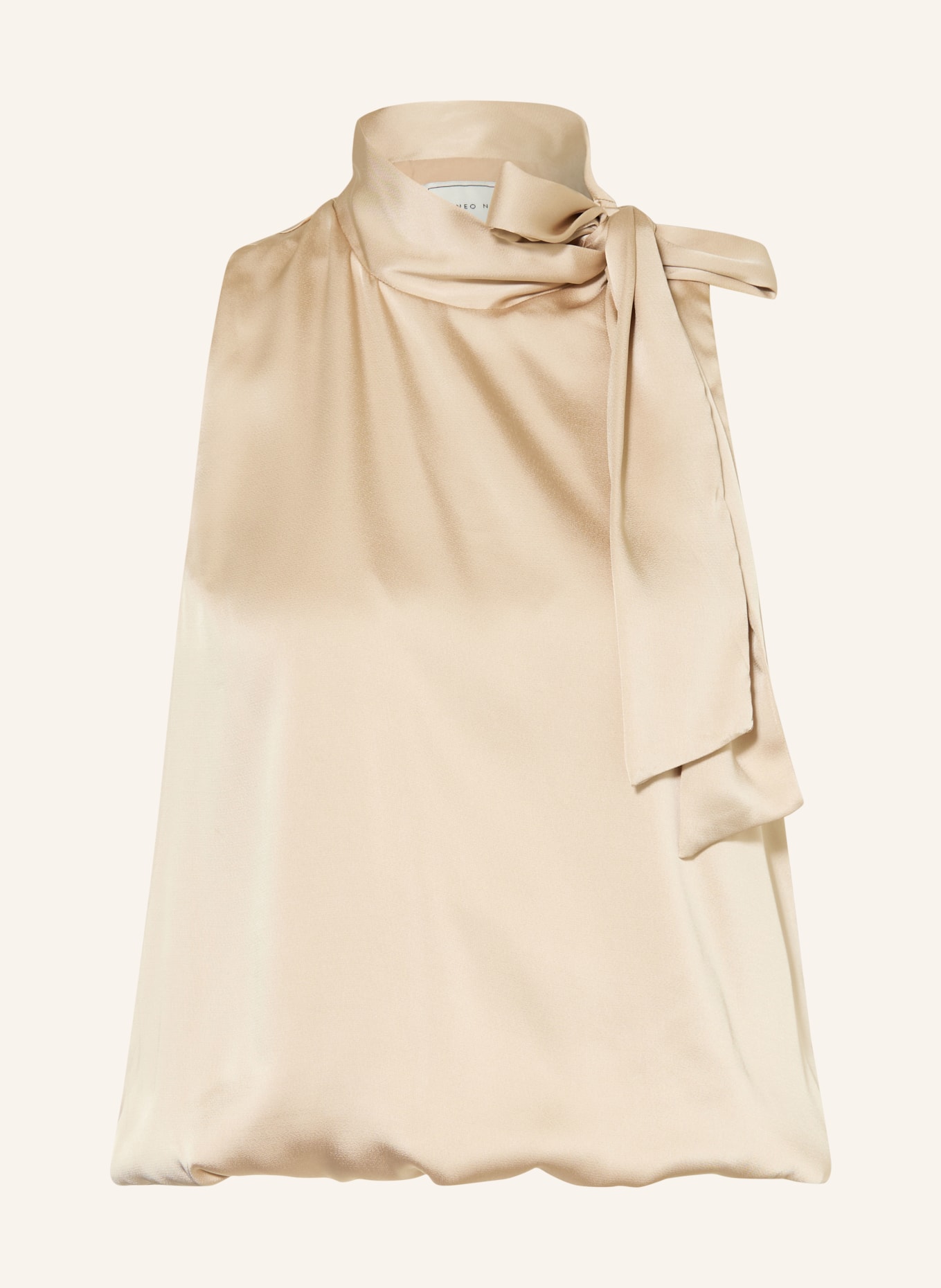 NEO NOIR Satintop VEDA mit Schluppe: BEIGE