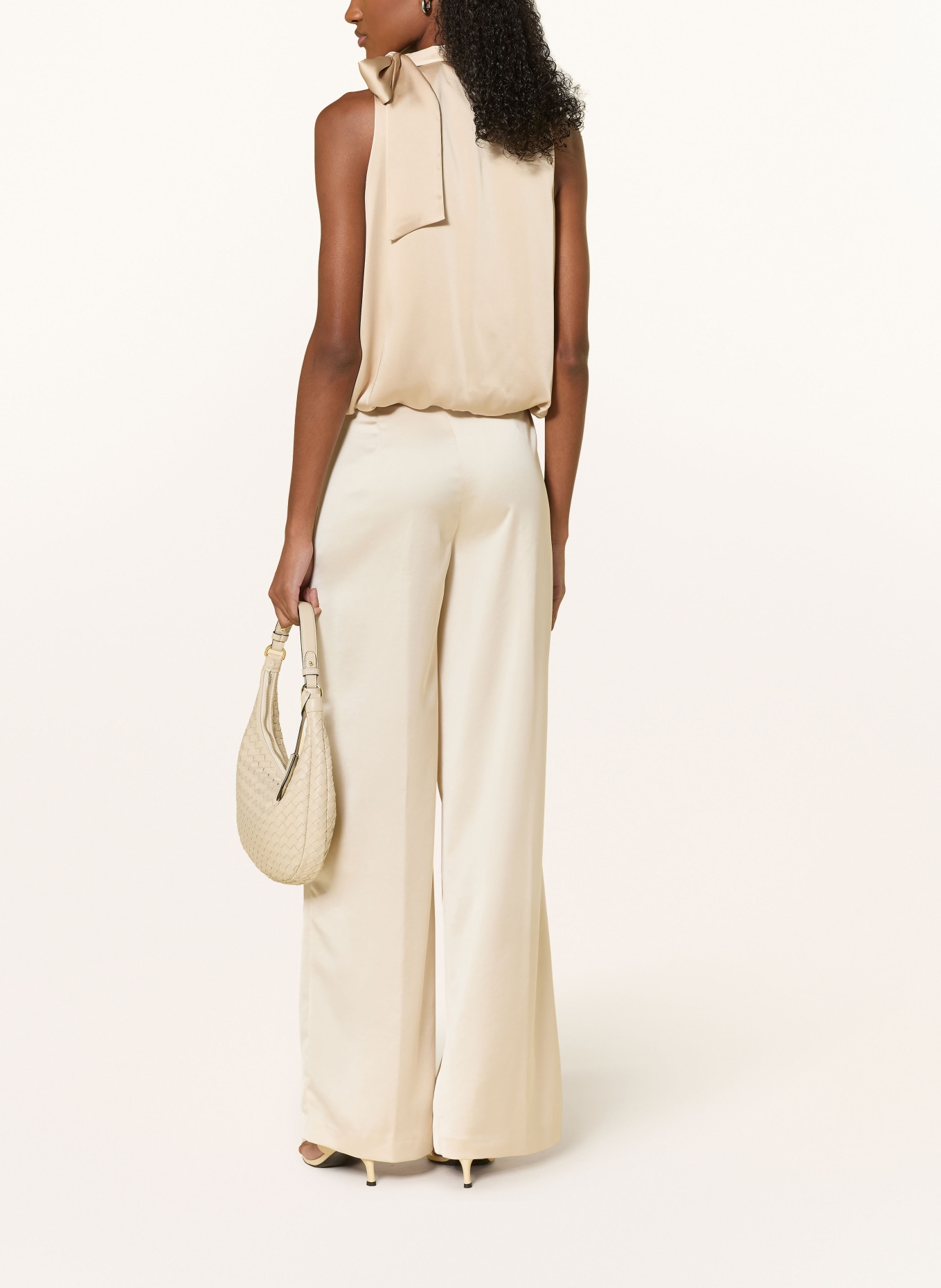 NEO NOIR Satintop VEDA mit Schluppe: BEIGE