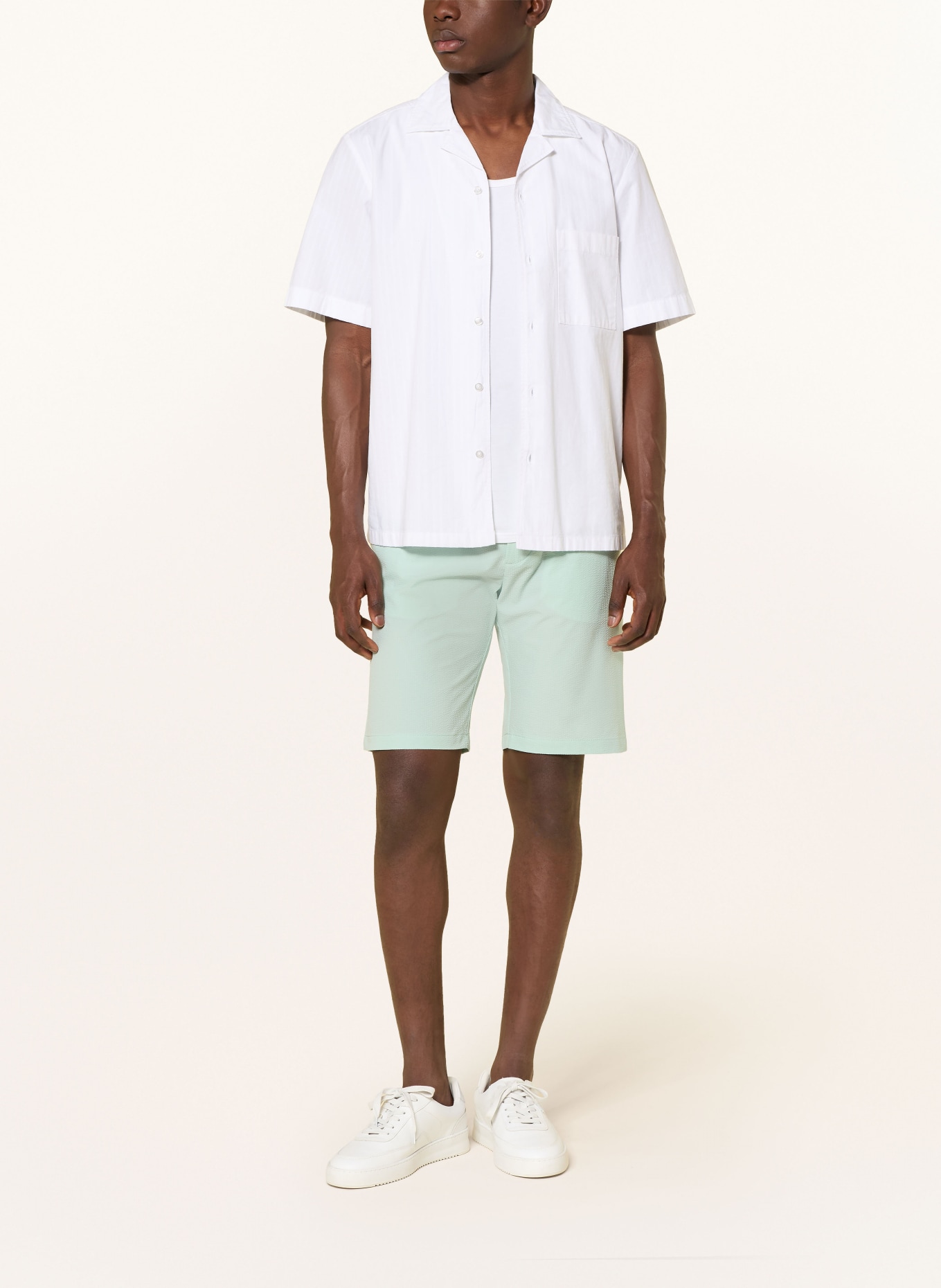 BOSS Chinoshorts Tapered Fit: MINT