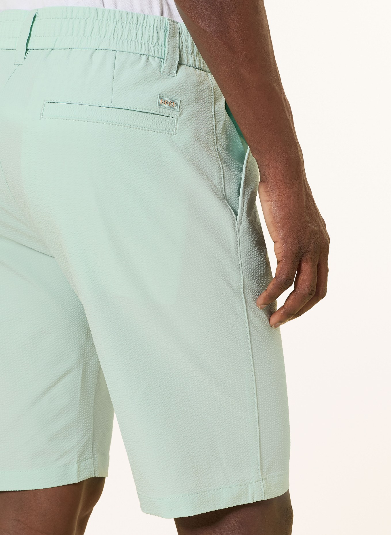 BOSS Chinoshorts Tapered Fit: MINT