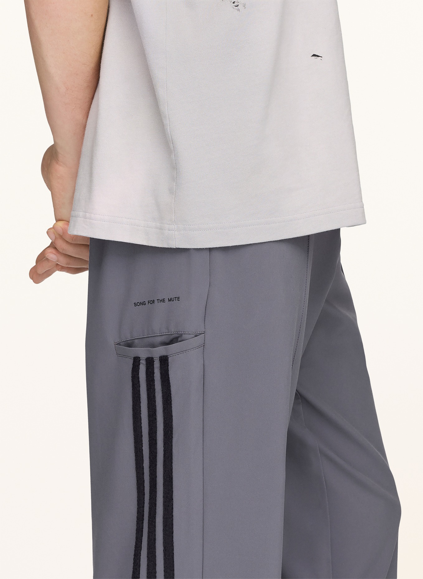 adidas Originals Spodnie treningowe SFTM007: CZIEMNOSZARY