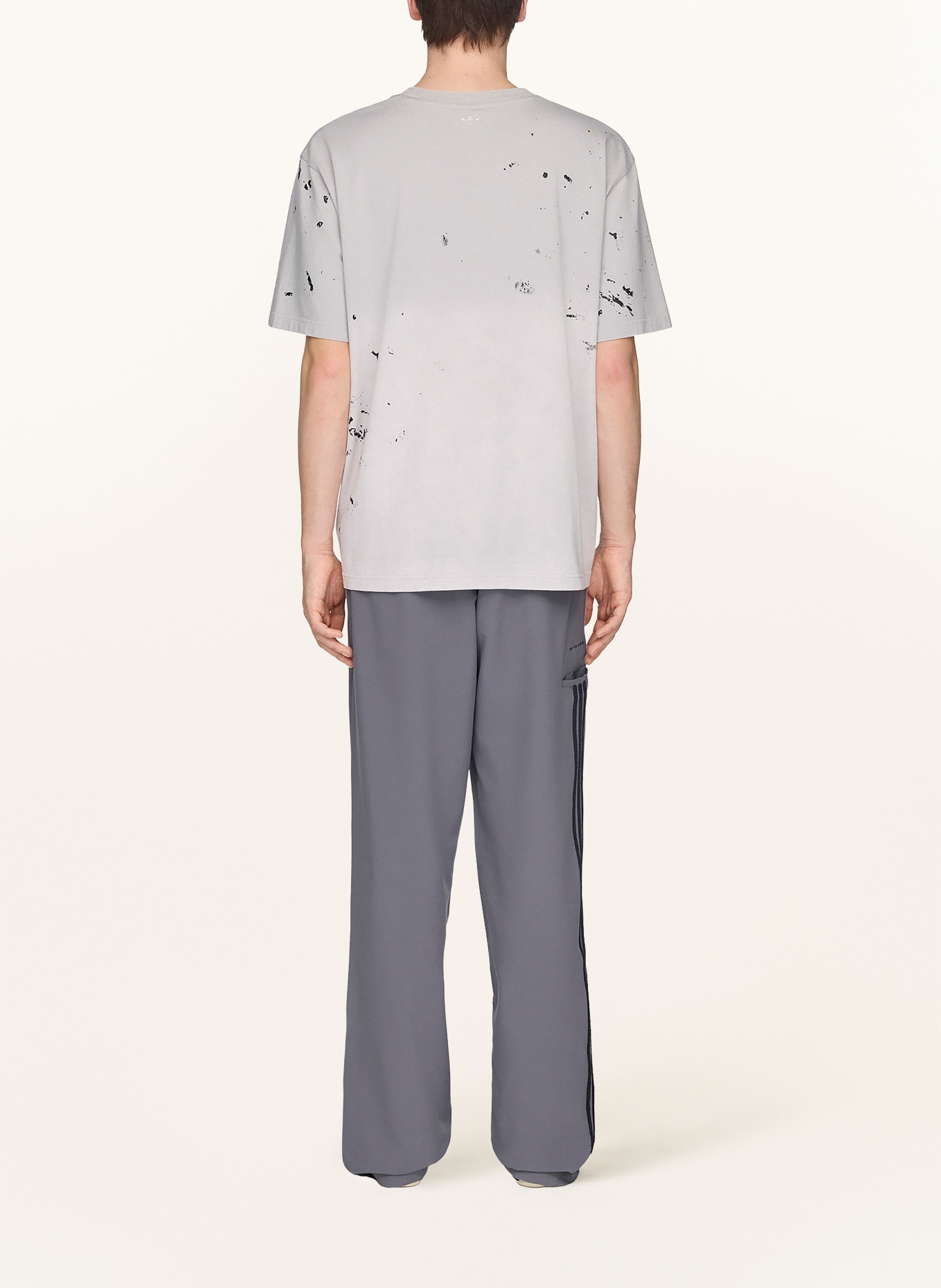 adidas Originals T-shirt SFTM007: LICHTGRIJS / GRIJS / ZWART