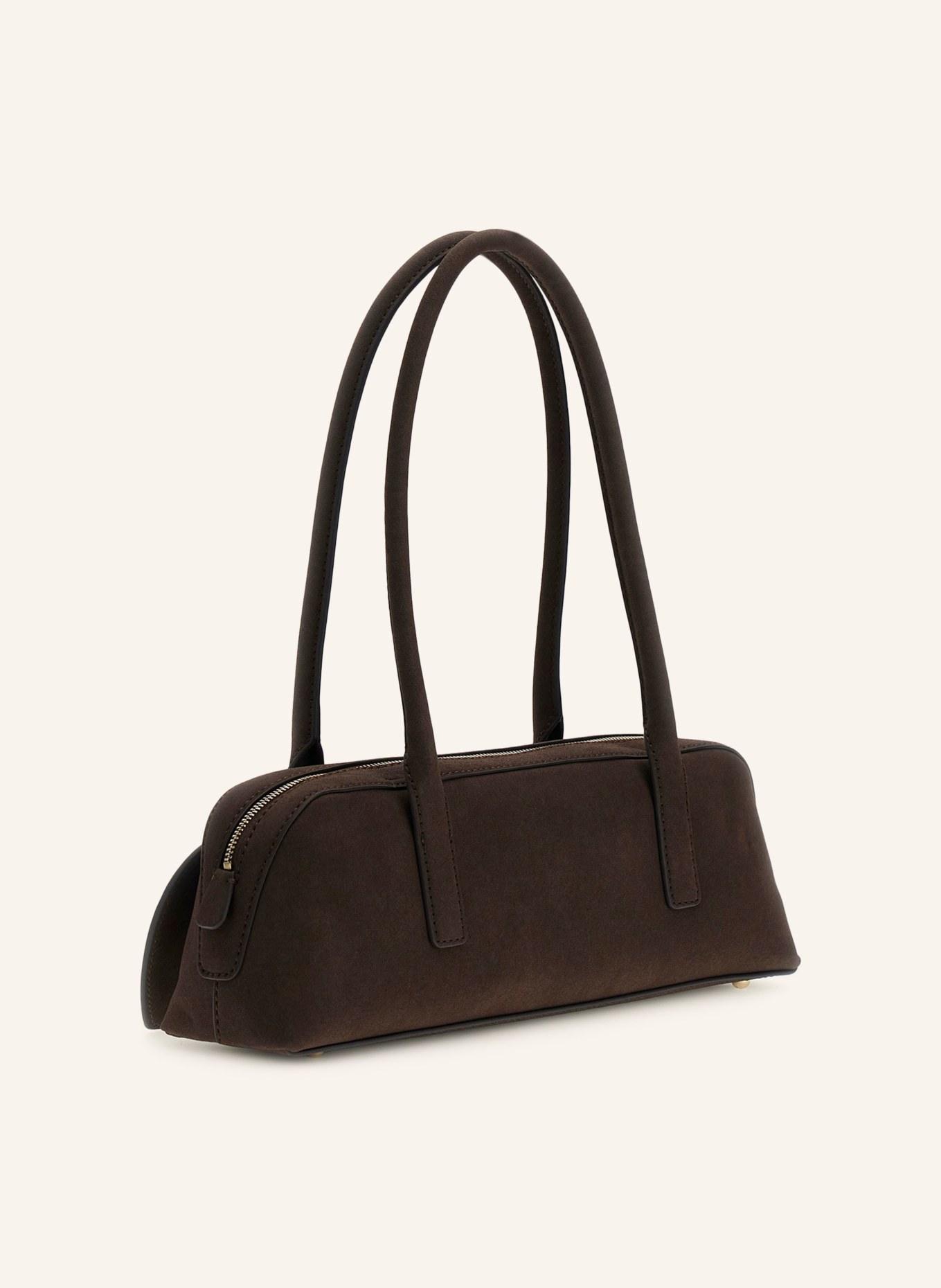 GUESS Schultertasche ISOBEL: DUNKELBRAUN