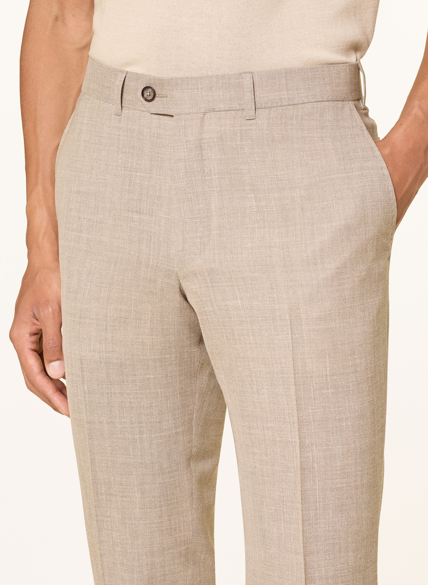 DRESSLER Oblekové kalhoty JANIS Slim Fit: 072 268