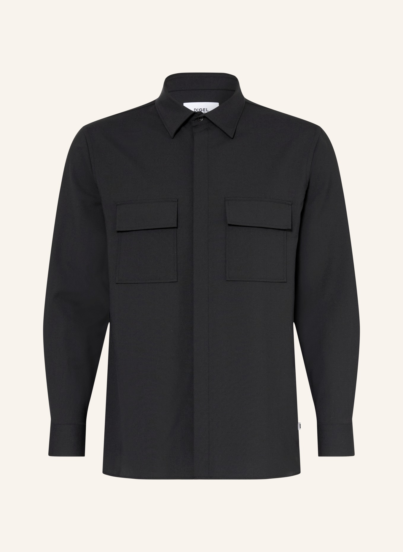 DIGEL move Koszula typu overshirt ARION: CZARNY