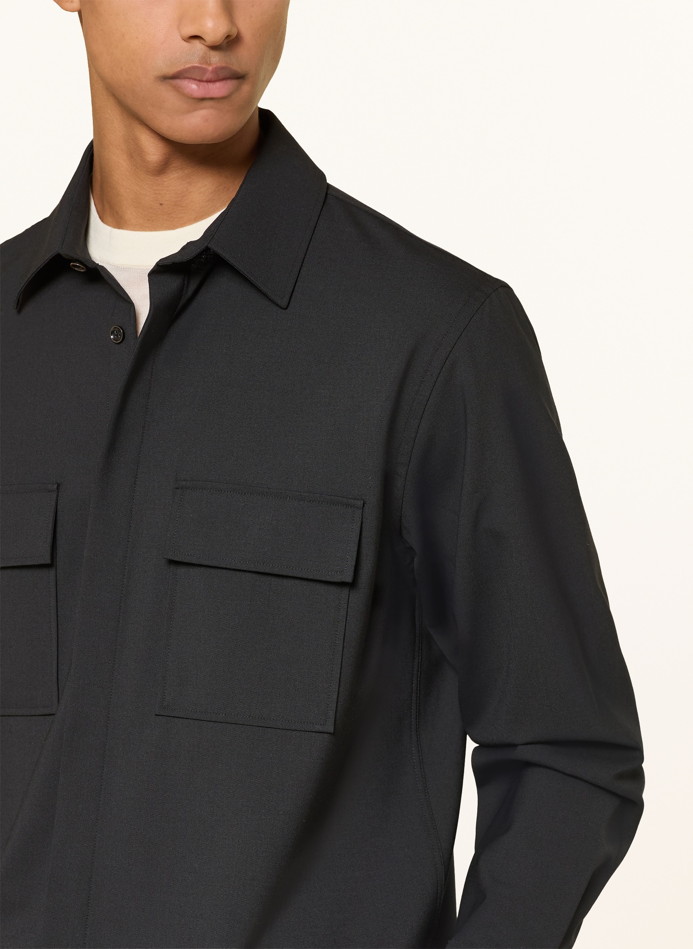 DIGEL move Koszula typu overshirt ARION: CZARNY