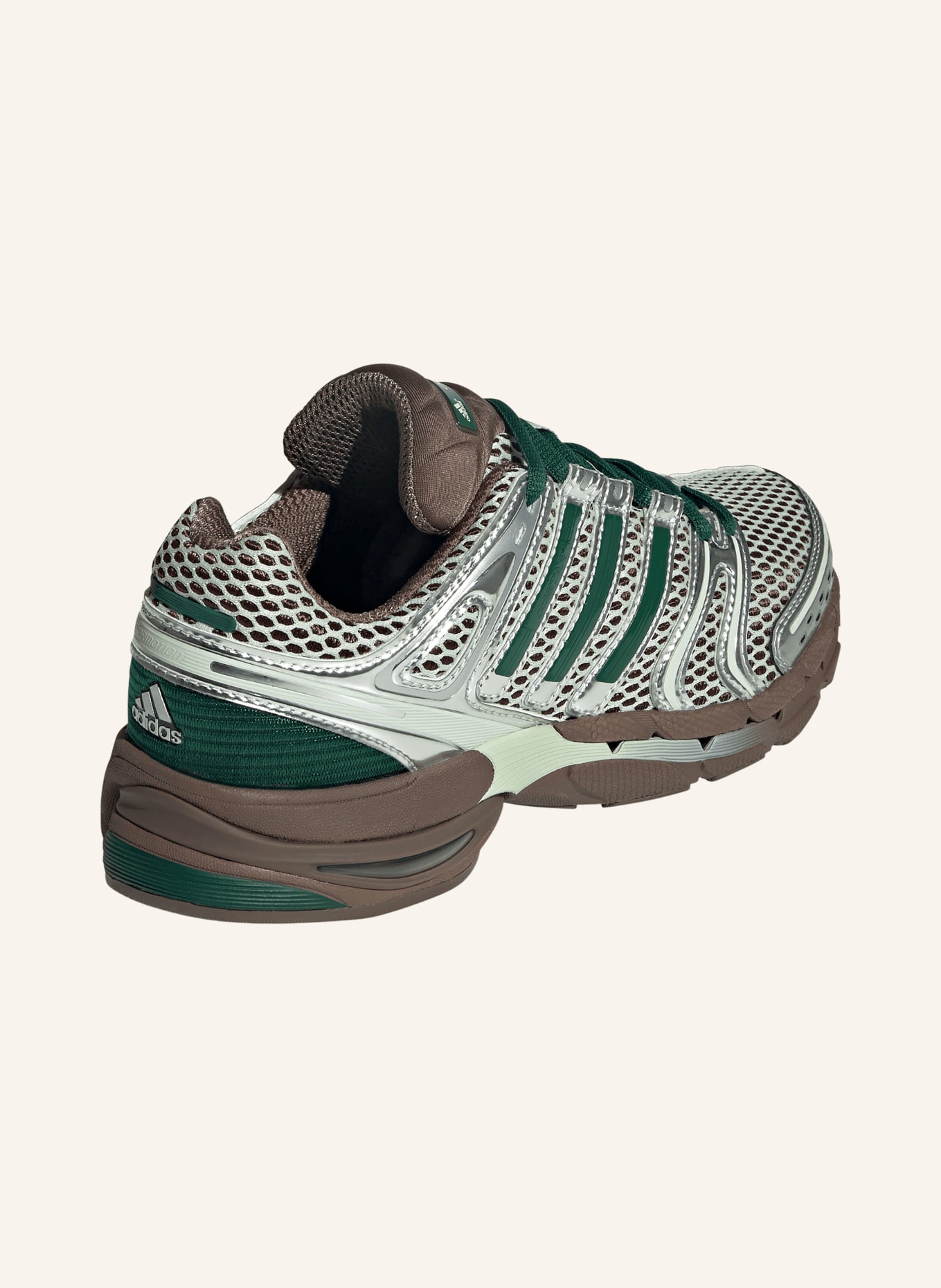 adidas Originals Tenisky ADISTAR CONTROL 5: MÁTOVÁ / STŘÍBRNÁ / TMAVĚ ZELENÁ