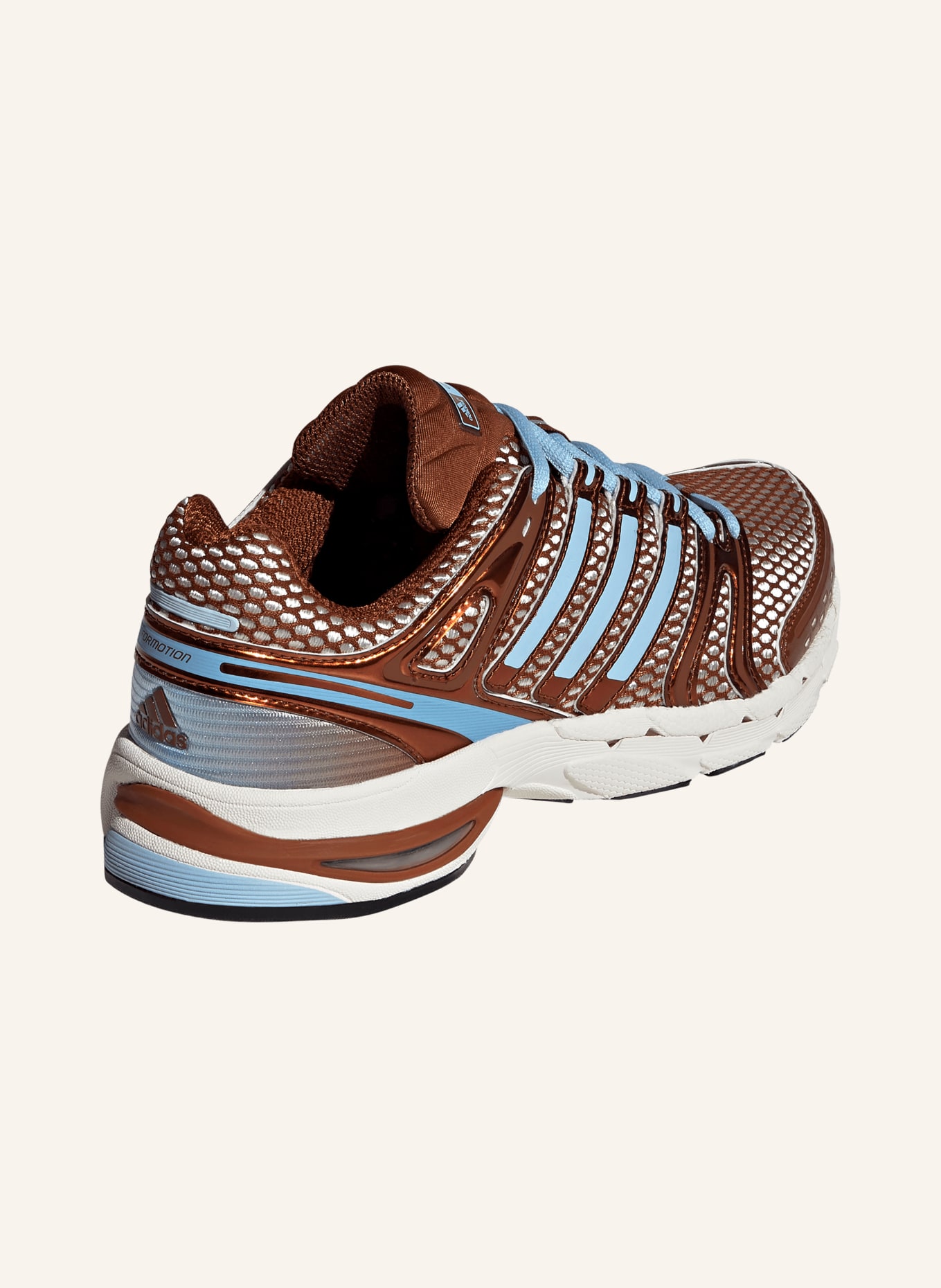 adidas Originals Tenisky ADISTAR CONTROL 5: HNĚDÁ / TMAVĚ MODRÁ / BÍLÁ