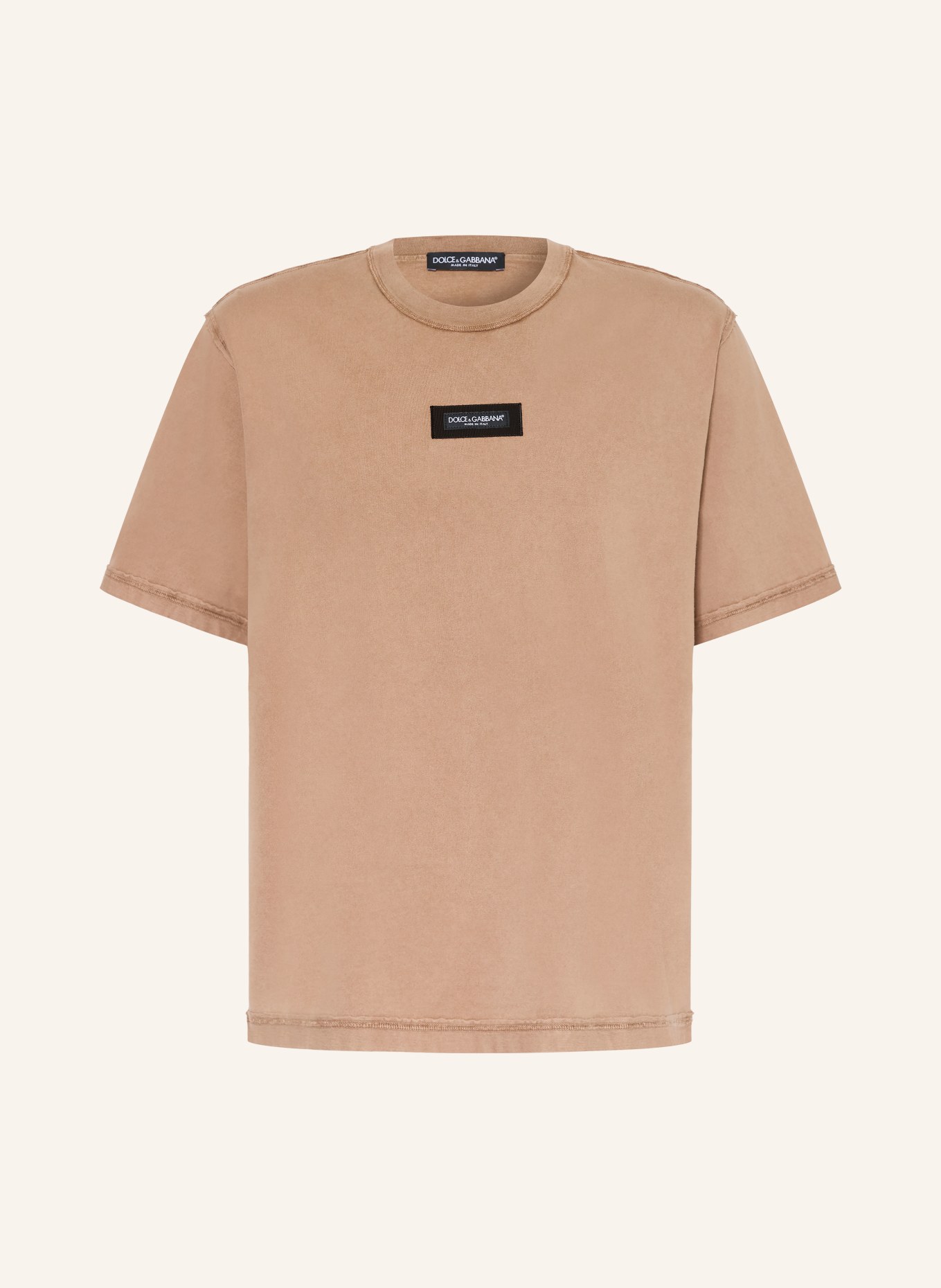 DOLCE & GABBANA T-Shirt: BEIGE