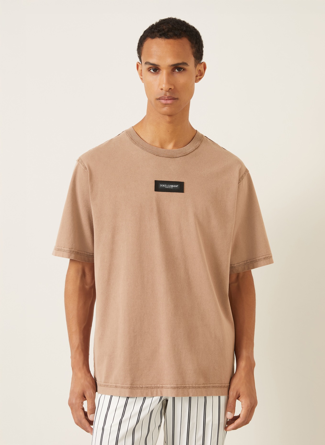 DOLCE & GABBANA T-Shirt: BEIGE