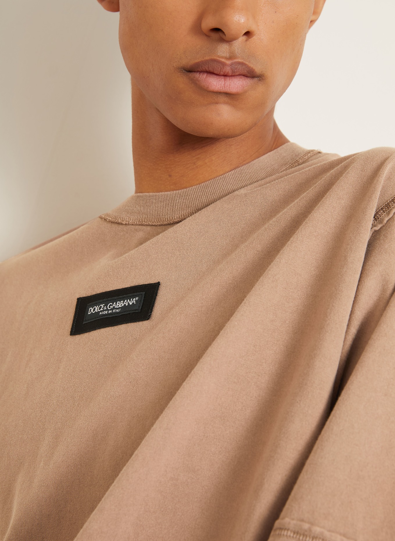 DOLCE & GABBANA T-Shirt: BEIGE