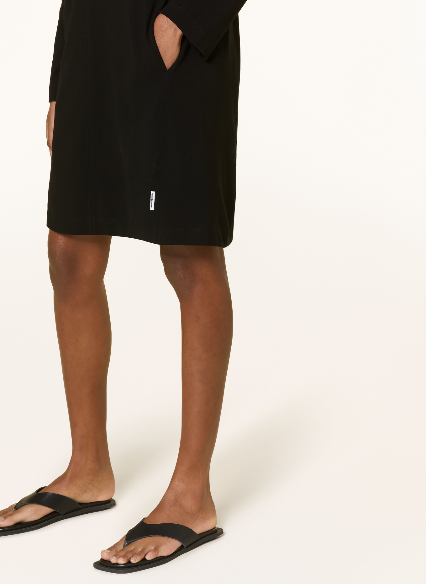 ARMEDANGELS Jerseykleid MAARILIANA: SCHWARZ
