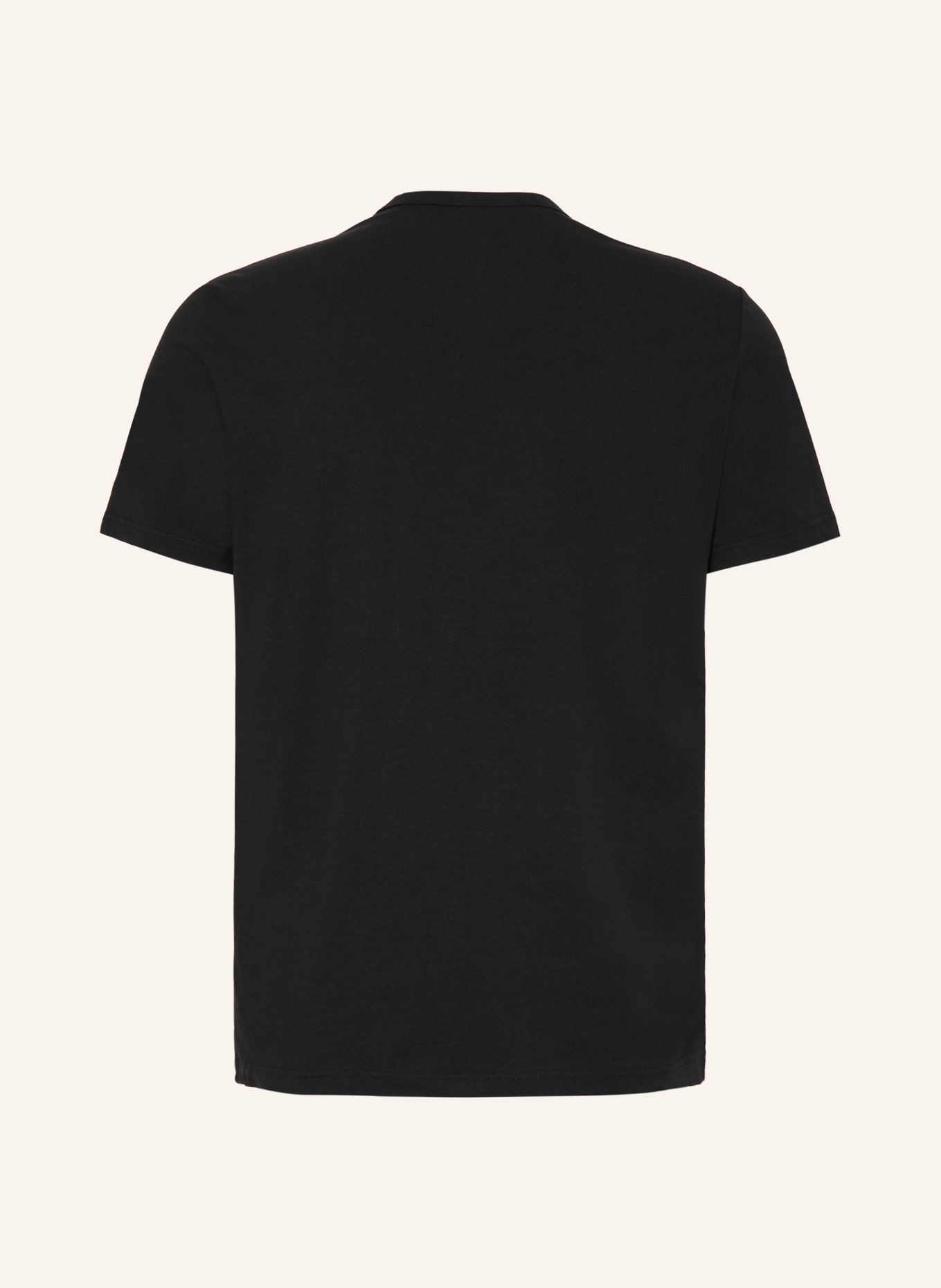 EMPORIO ARMANI 2er-Pack T-Shirts: SCHWARZ
